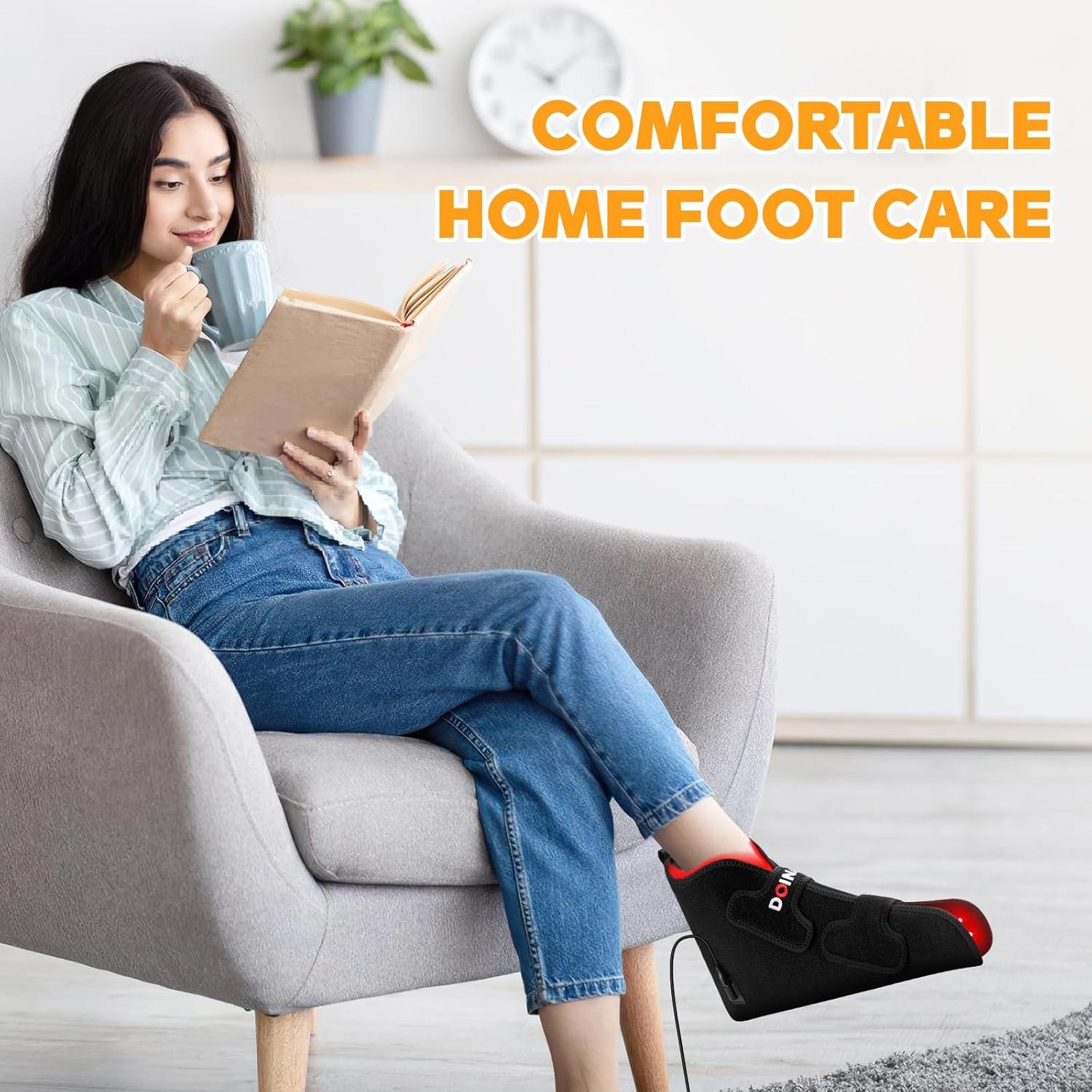 Terapia de Luz Roja Doinart para Pies - Alivio Infrarrojo