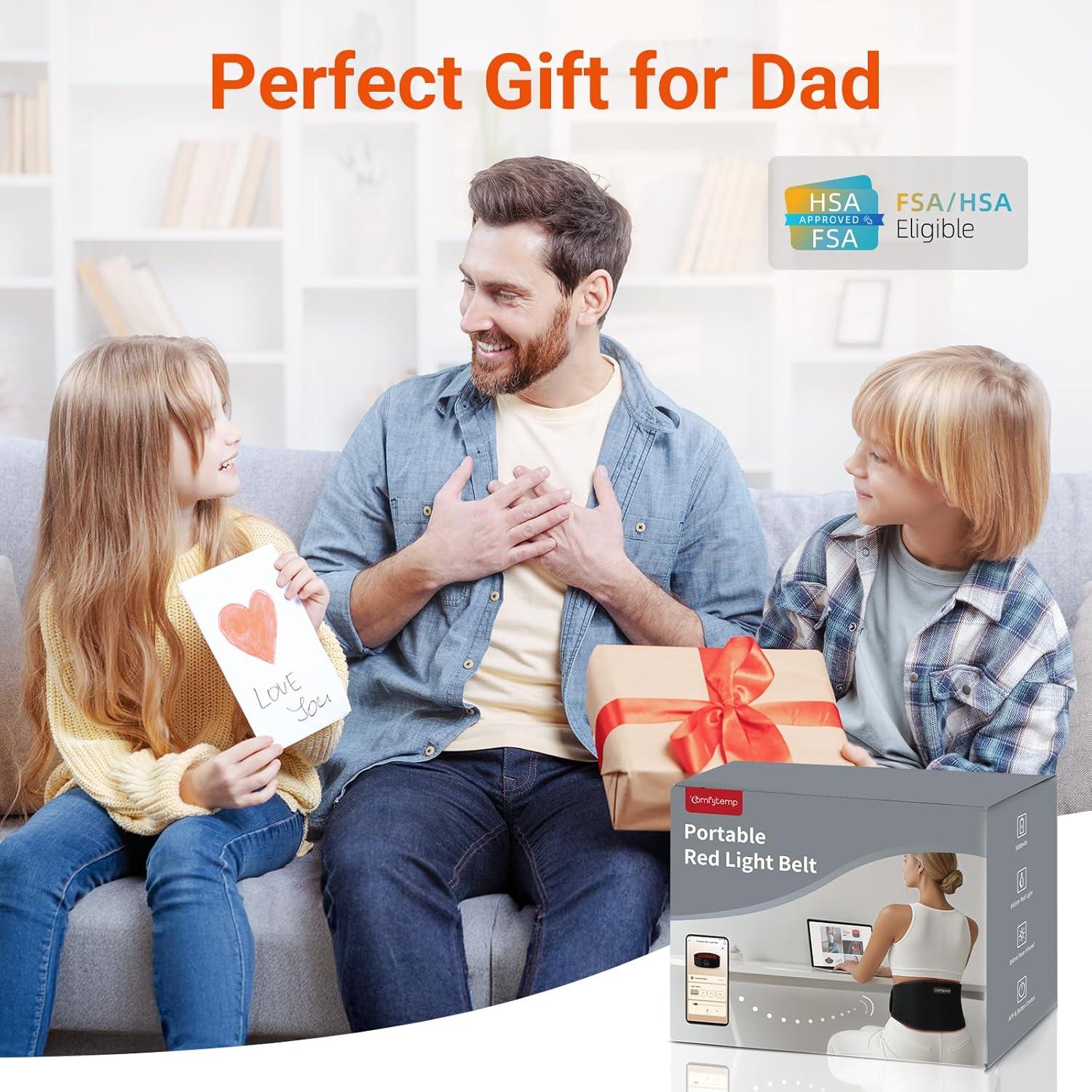 Cinturón de Terapia de Luz Roja Comfytemp 5000mAh 13W