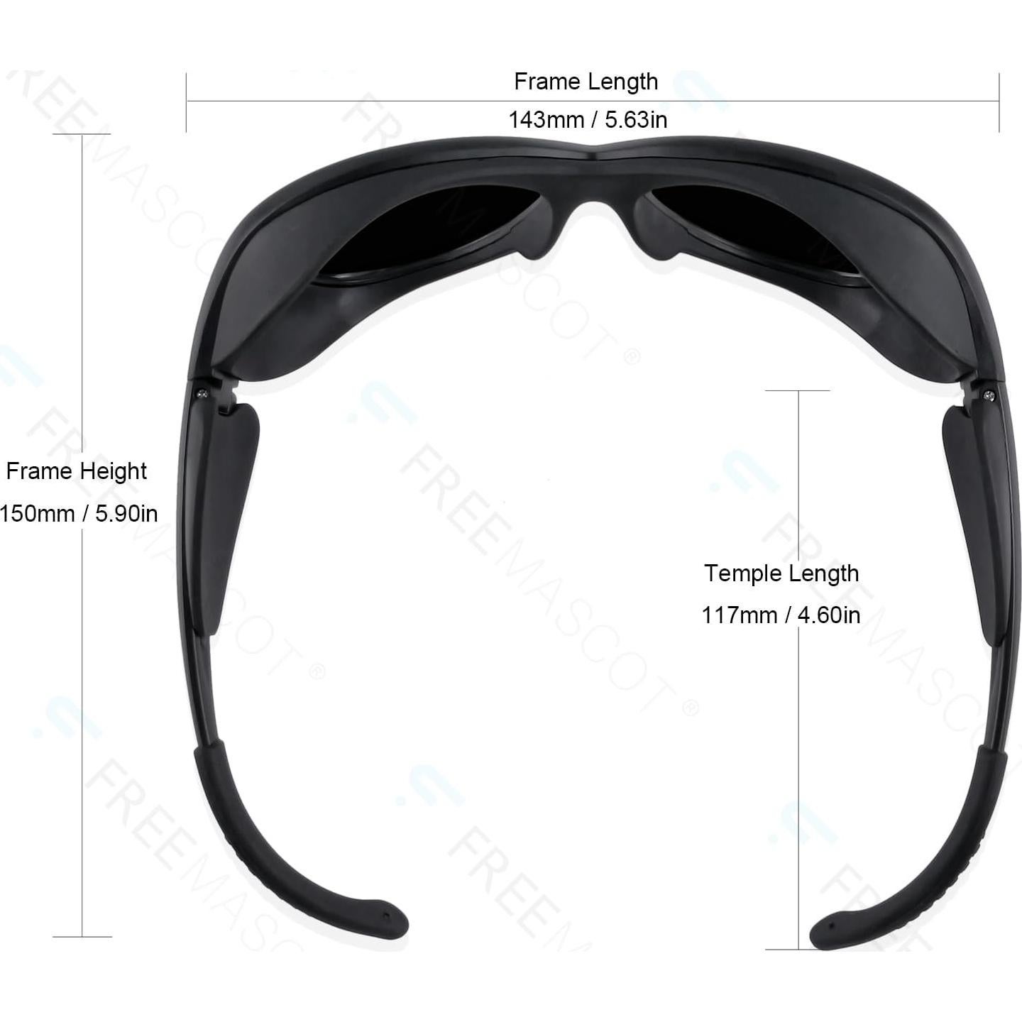 Gafas de Terapia de Luz Roja FreeMascot IPL 200-2000nm