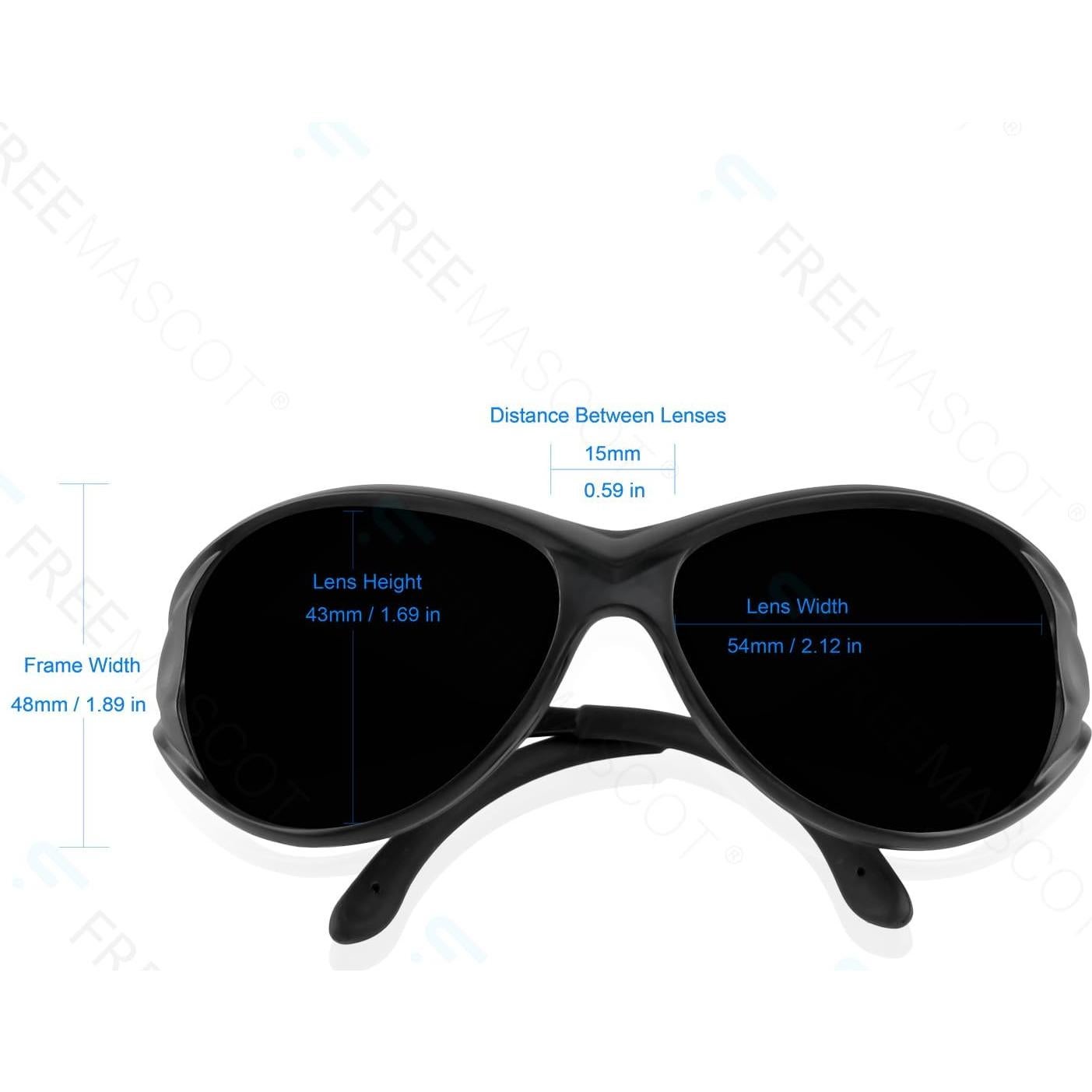 Gafas de Terapia de Luz Roja FreeMascot IPL 200-2000nm