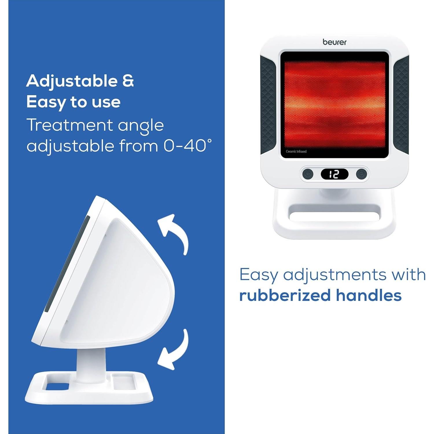 Lámpara de Calor Infrarroja Beurer IL60 300W para Terapia de Luz