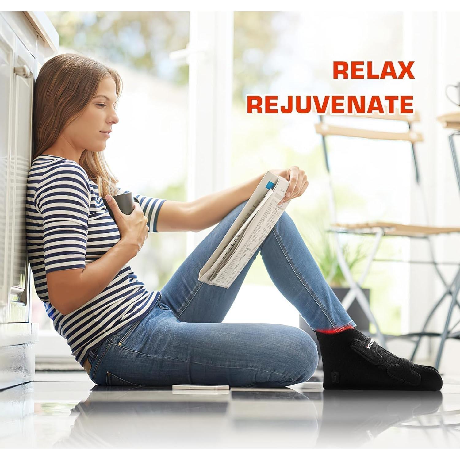 Terapia de Luz Infrarroja Roja Viconor para Pies 36x34cm