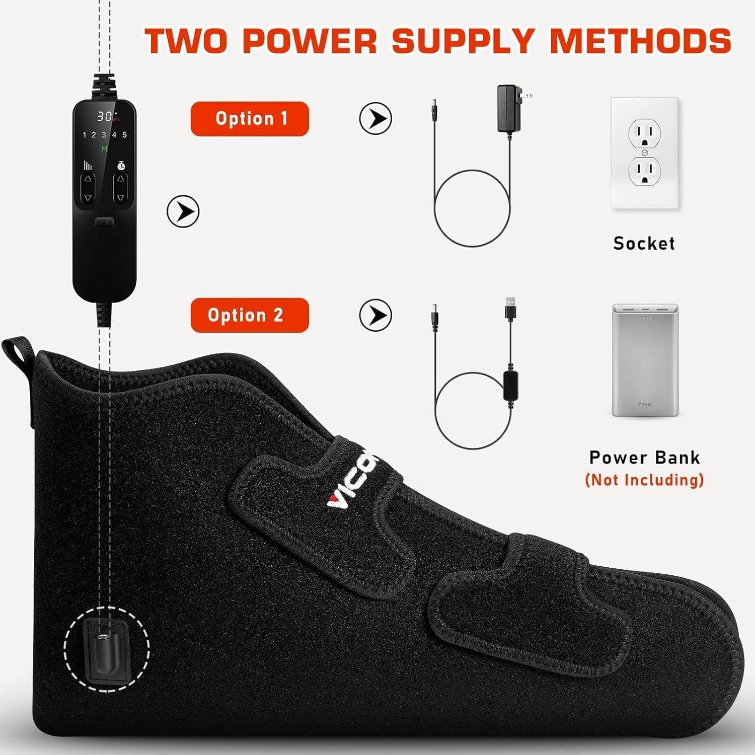 Terapia de Luz Infrarroja Roja Viconor para Pies 36x34cm