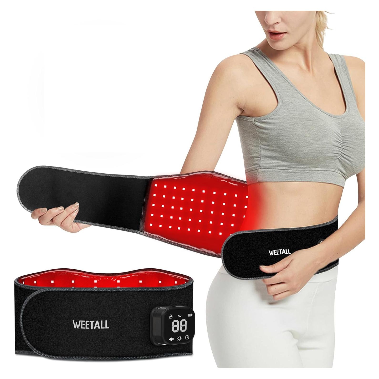 Cinturón Terapia Luz Roja WEETALL 130cm Alivio Dolor