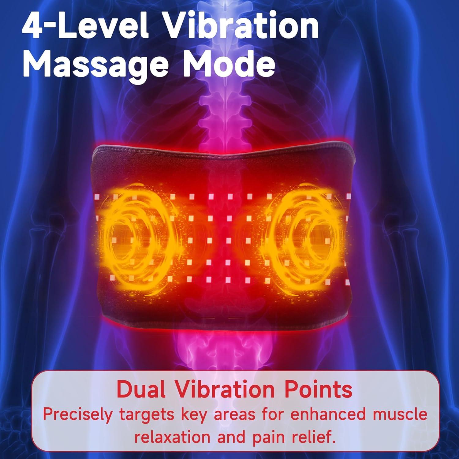 Cinturón Terapia Luz Roja WEETALL 130cm Alivio Dolor