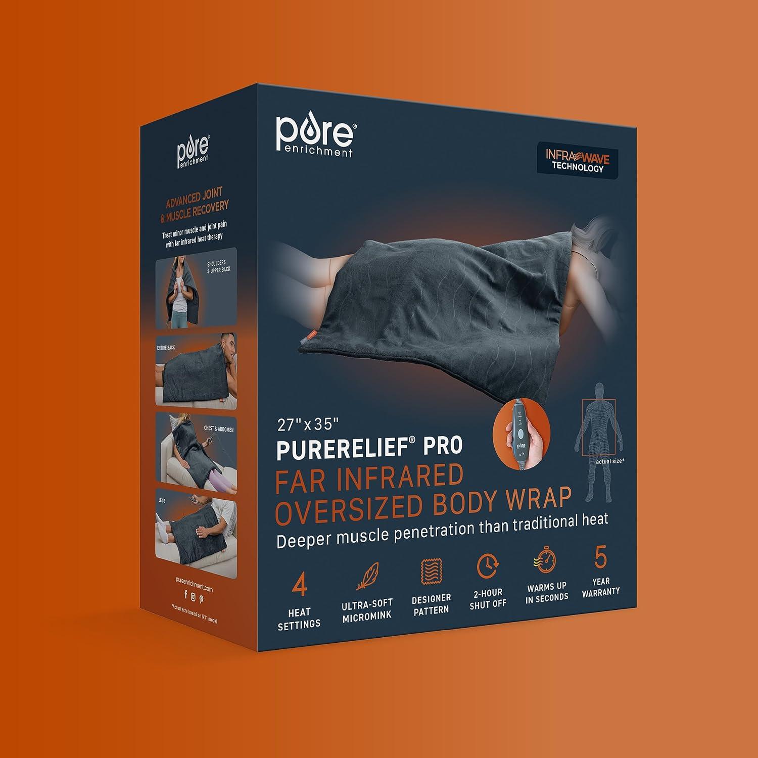 Almohadilla de Calor Infrarrojo Lejano Pure Enrichment 89 x 68 cm