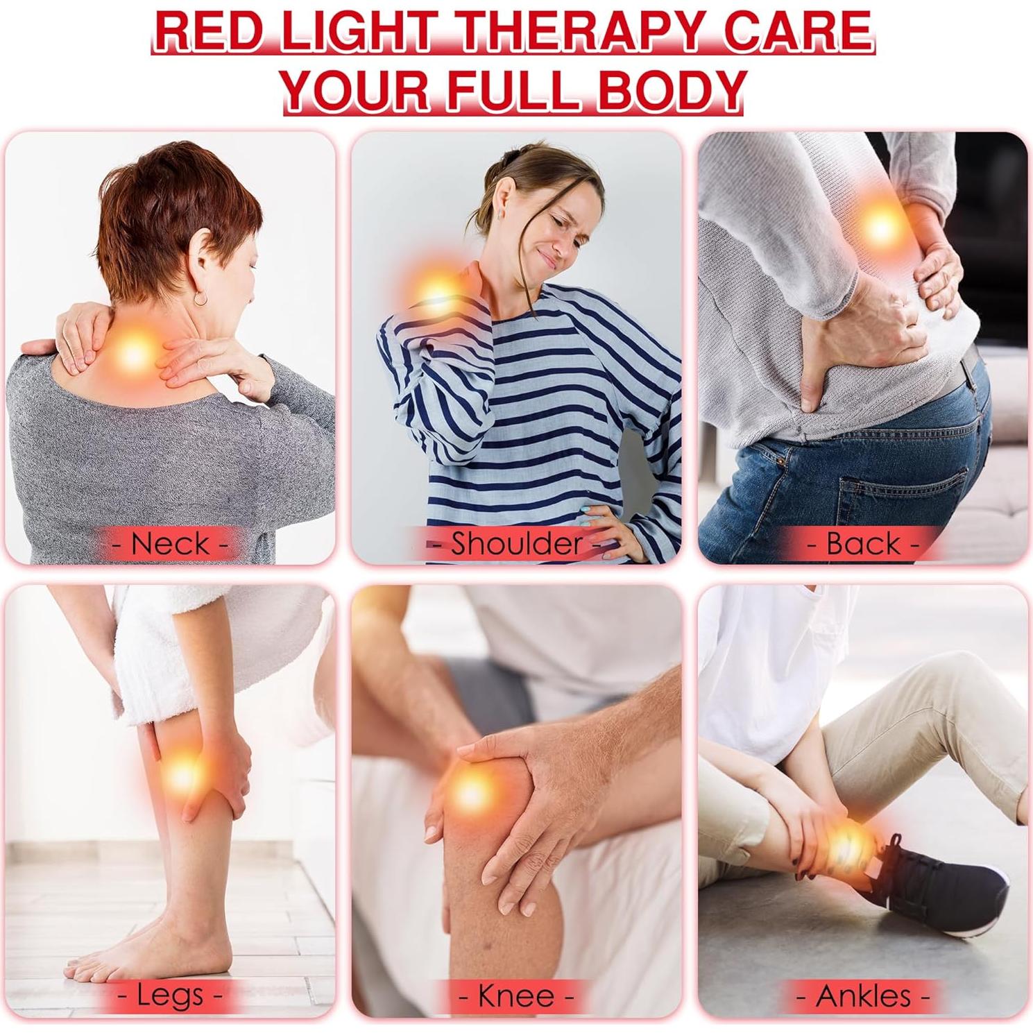 Lámpara de Terapia de Luz Roja SAVILER Doble Cabeza 660nm 850nm