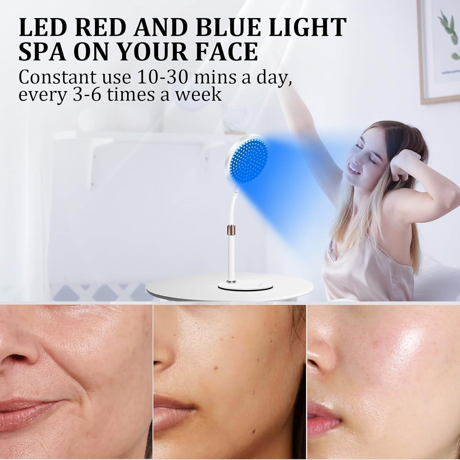 Terapia de Luz Roja y Azul 100 LEDs Dongguan 415/660/850nm