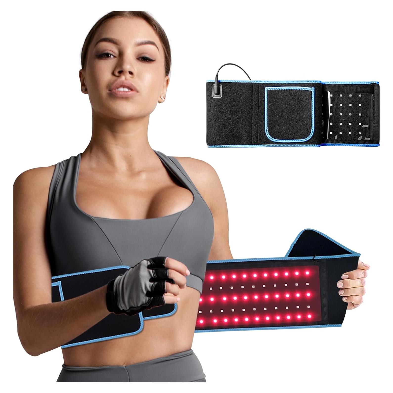 Cinturón Terapia Luz Roja ADVARAYS 21.78x19.61cm Alivio Dolor