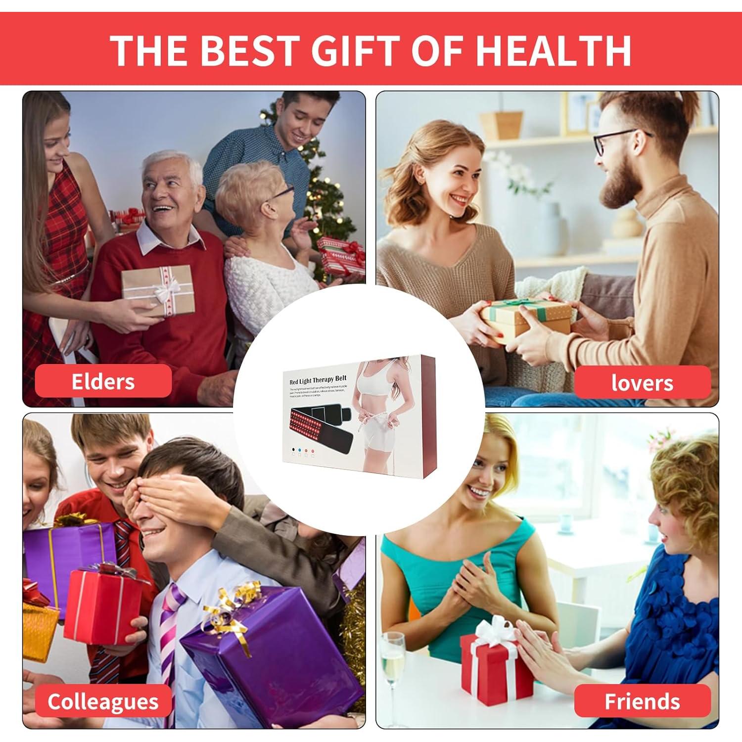 Cinturón Terapia Luz Roja ADVARAYS 21.78x19.61cm Alivio Dolor