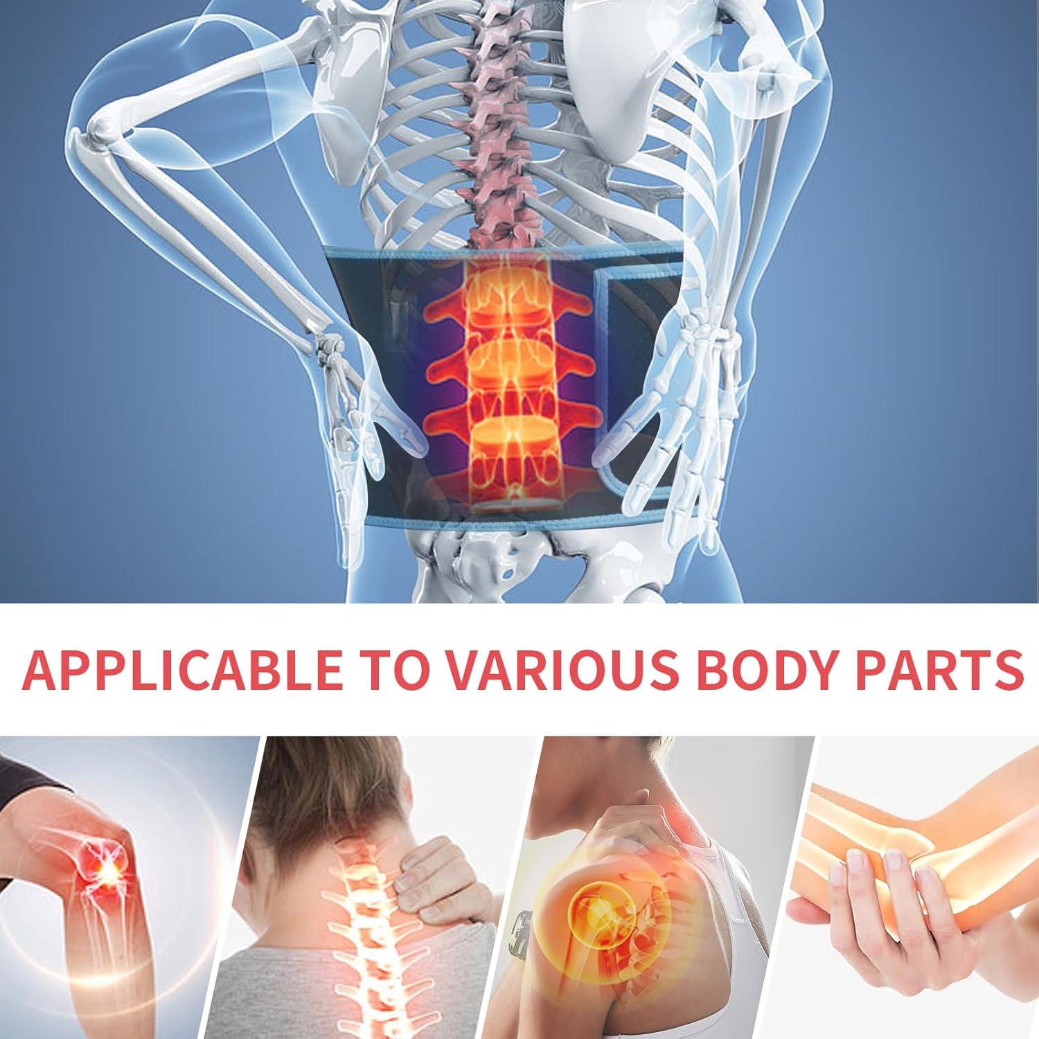 Cinturón Terapia Luz Roja ADVARAYS 21.78x19.61cm Alivio Dolor