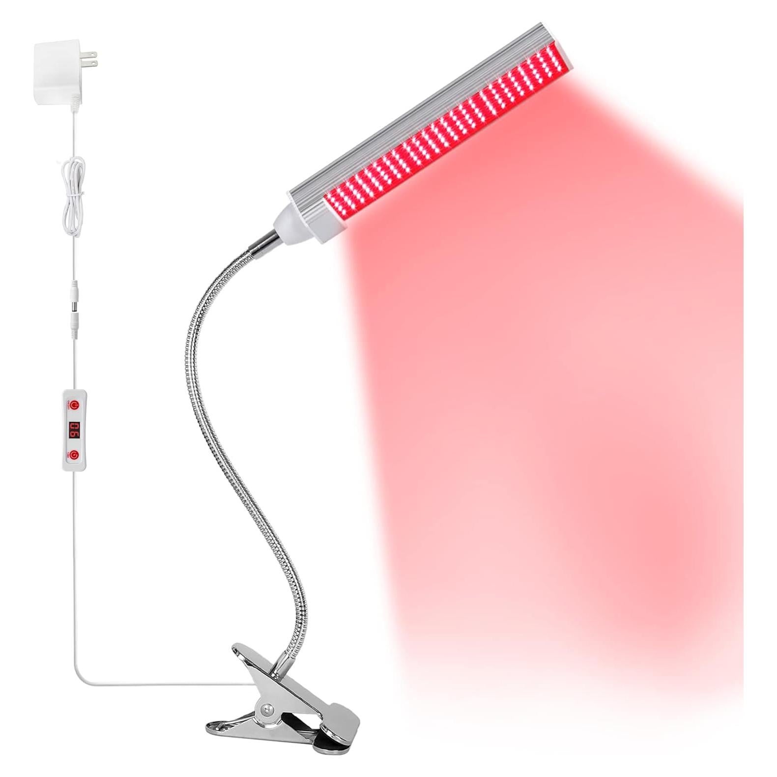 Lámpara de Terapia de Luz Roja MAINENG M7666 660nm LED