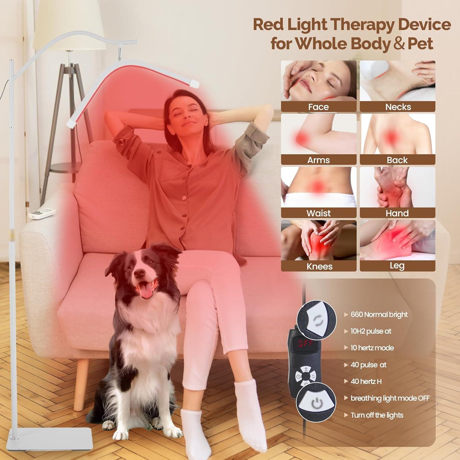 Lámpara LED de Pestañas Yesibeike con Luz Roja Ajustable