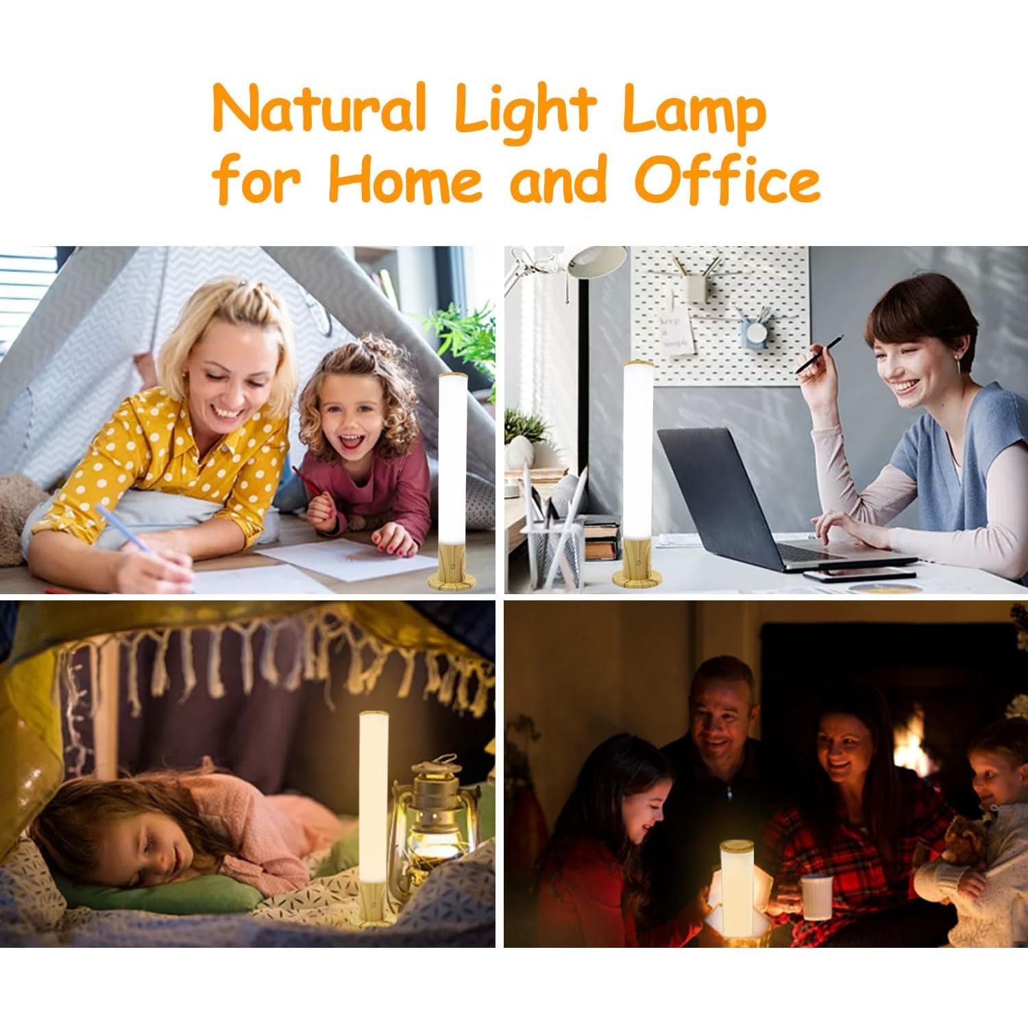 Lámpara de Terapia de Luz 10000 Lux Vusihoo con Control Remoto