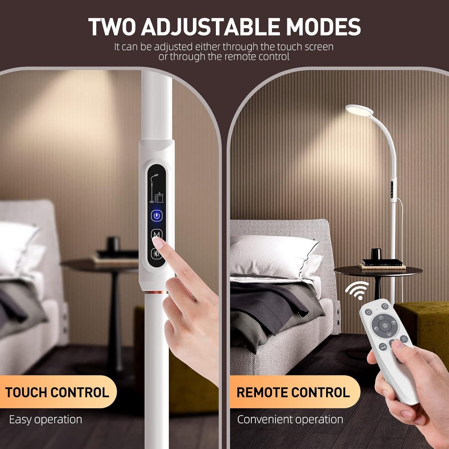 Lámpara de Terapia de Luz LED FBBJFF 11000 Lux 2 en 1