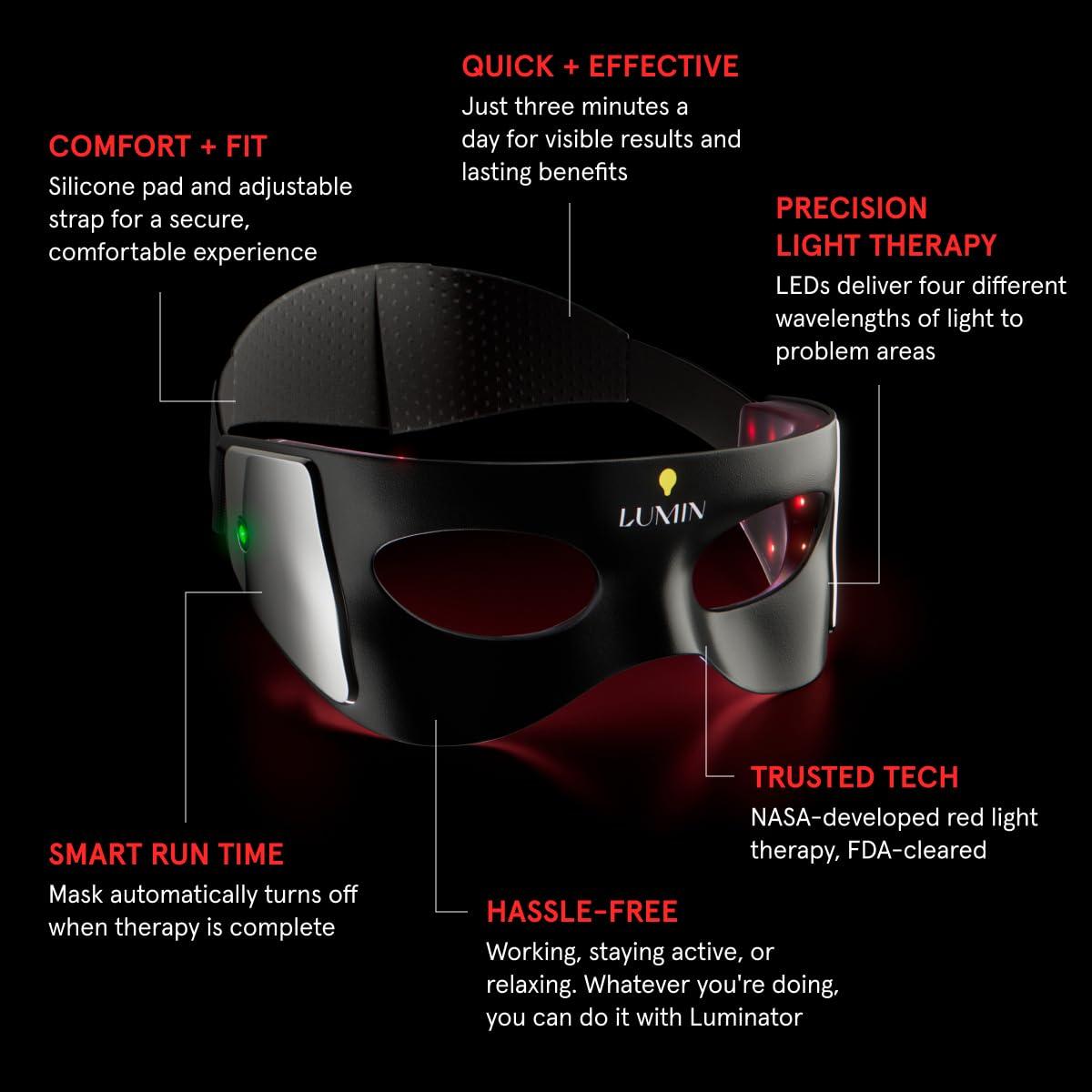 Máscara LED Luminator Unisex Antienvejecimiento 80 LEDs