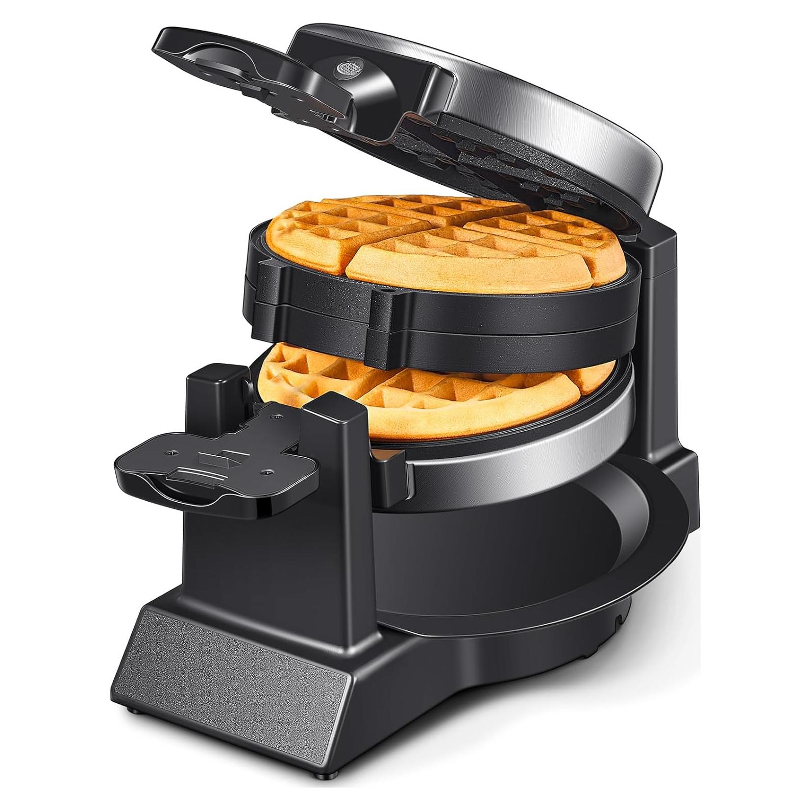 Waflera Doble Reemix 1400W 8 Rebanadas Antiadherente