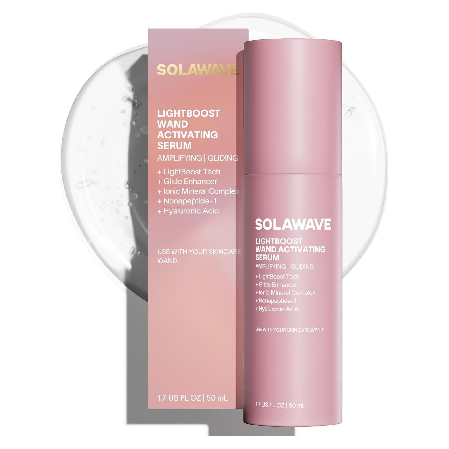 Suero Activador Solawave LightBoost 48.19 ml para Terapia de Luz Roja