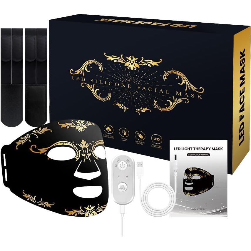 Máscara de Terapia de Luz LED Firmosa 660nm 850nm Portátil