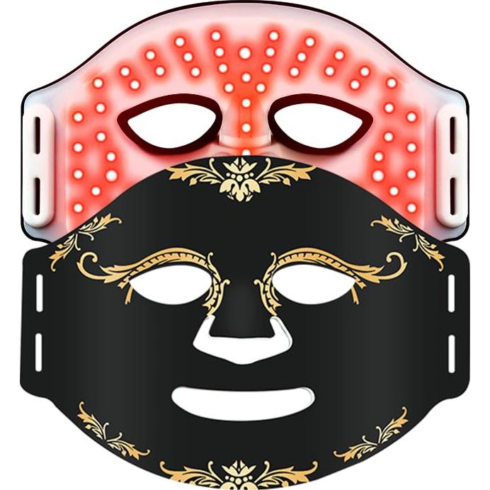 Máscara de Terapia de Luz LED Firmosa 660nm 850nm Portátil