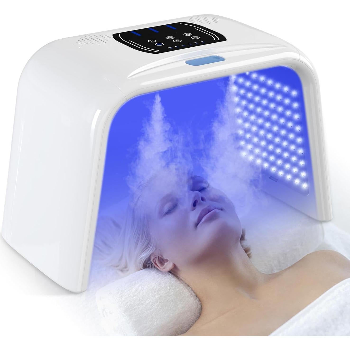 Máscara de Terapia de Luz LED Holsn G7 7 Colores con Spray