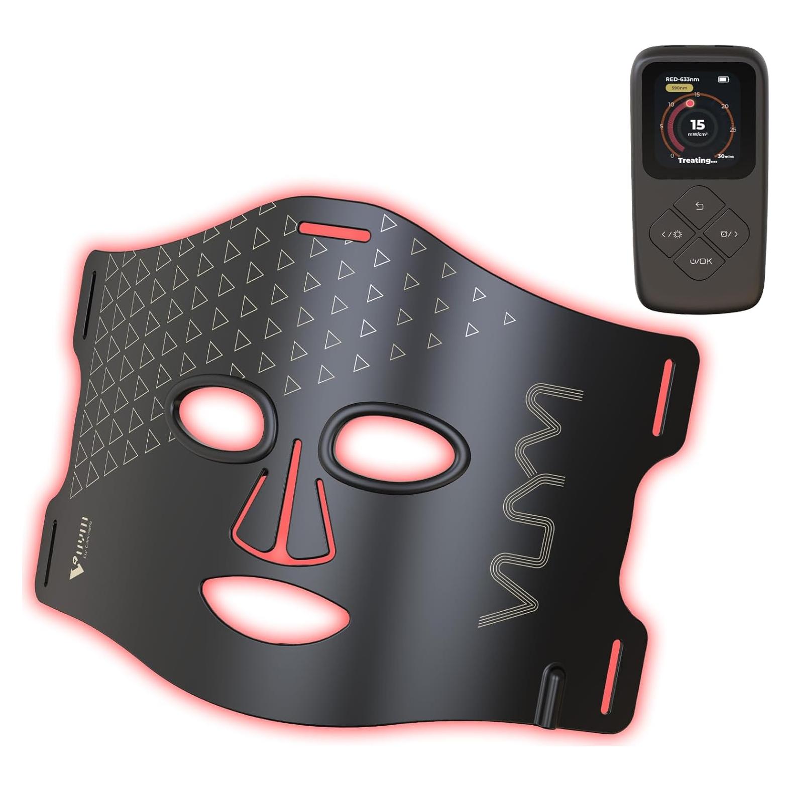 Máscara de Luz LED VYM Terapia Facial Profesional 5 Modos