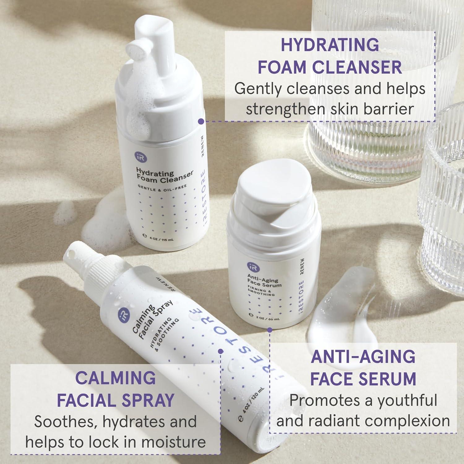 Kit de Cuidado de Piel iRESTORE 3 Pasos Hidratante