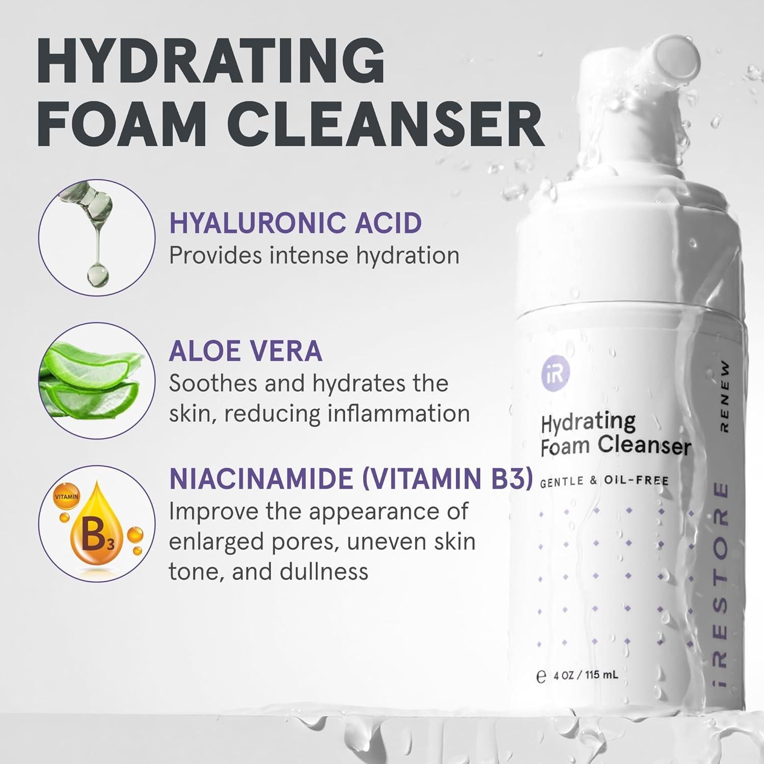 Kit de Cuidado de Piel iRESTORE 3 Pasos Hidratante