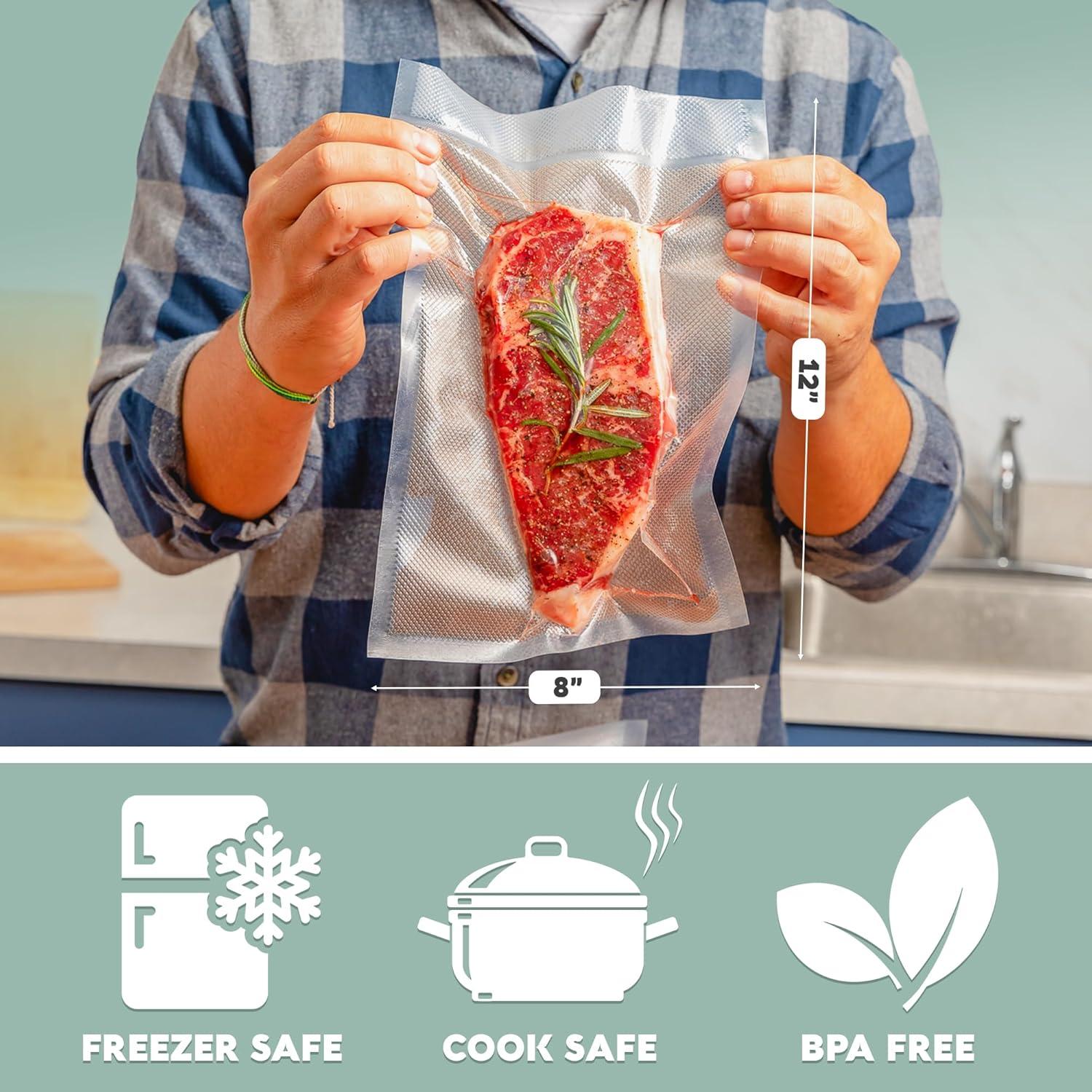 Bolsas de Sellado al Vacío Avid Armor 200 Unidades 20x30 cm