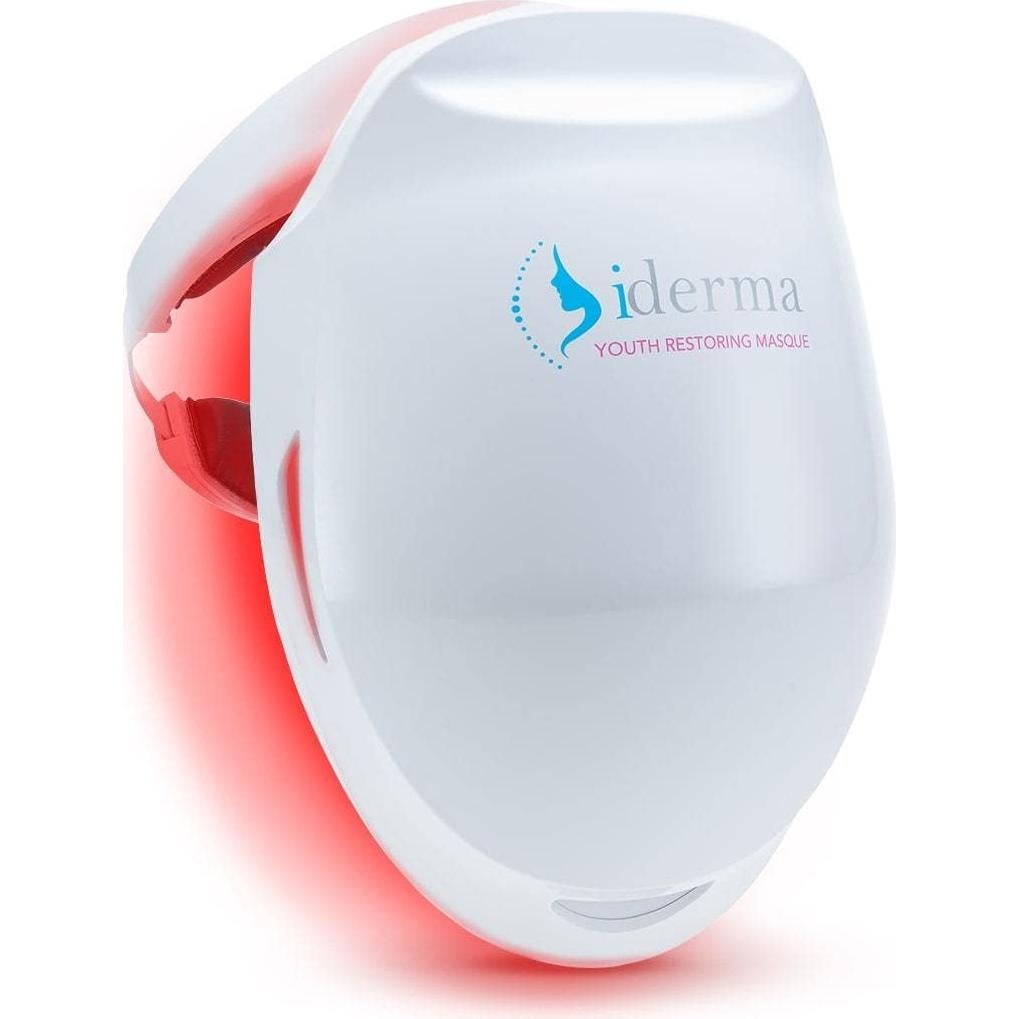 Máscara de Terapia de Luz Roja iDerma para Rejuvenecimiento Facial