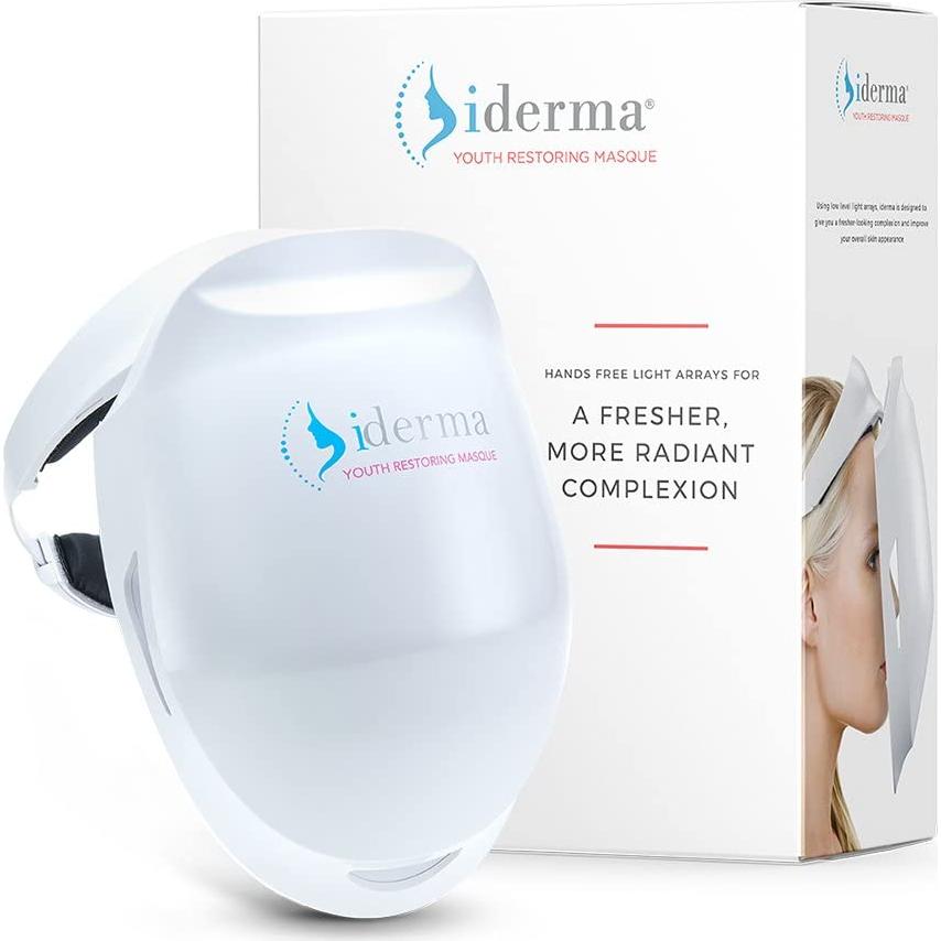 Máscara de Terapia de Luz Roja iDerma para Rejuvenecimiento Facial