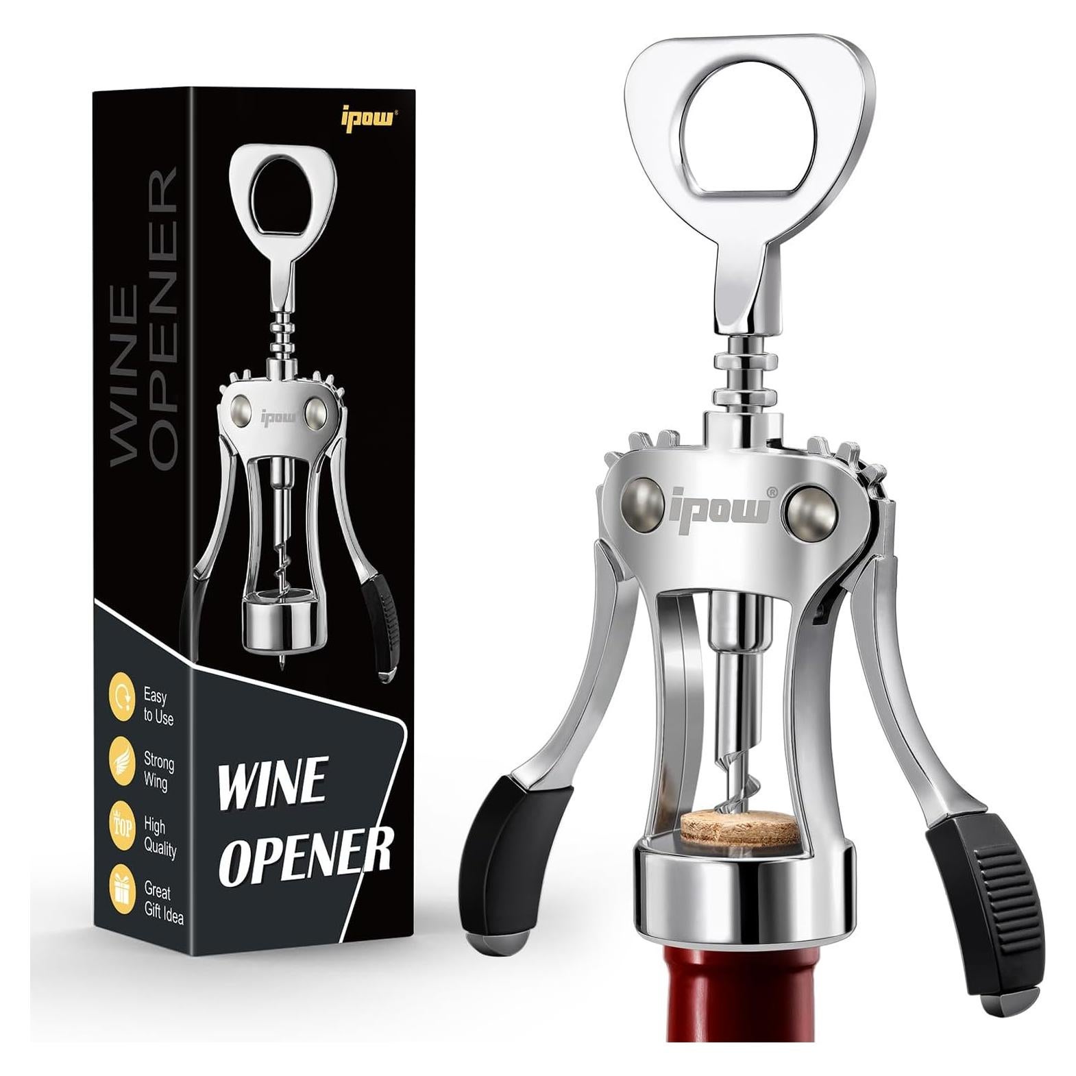 Abridor de Vino IPOW WS01 Multifuncional Plateado