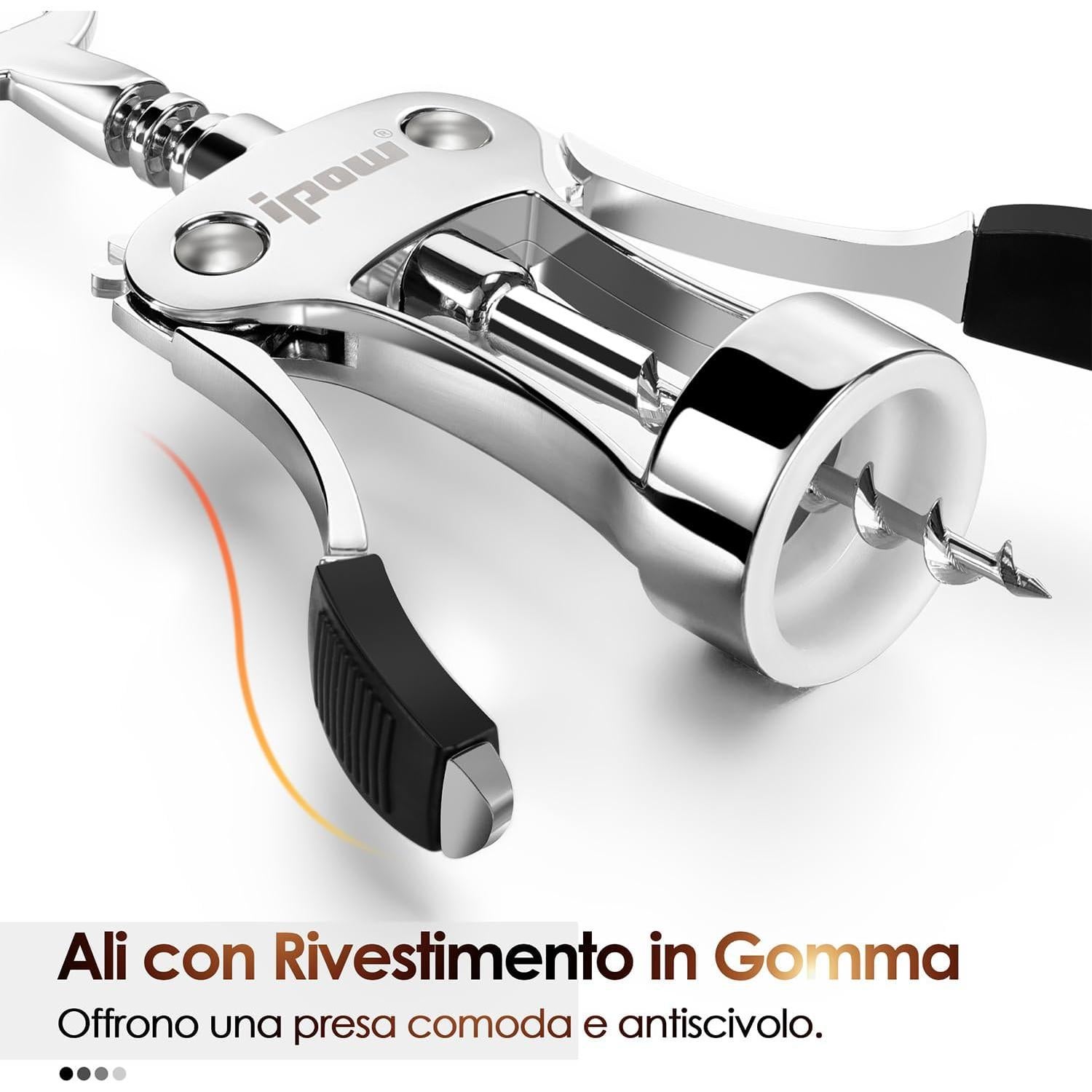 Abridor de Vino IPOW WS01 Multifuncional Plateado