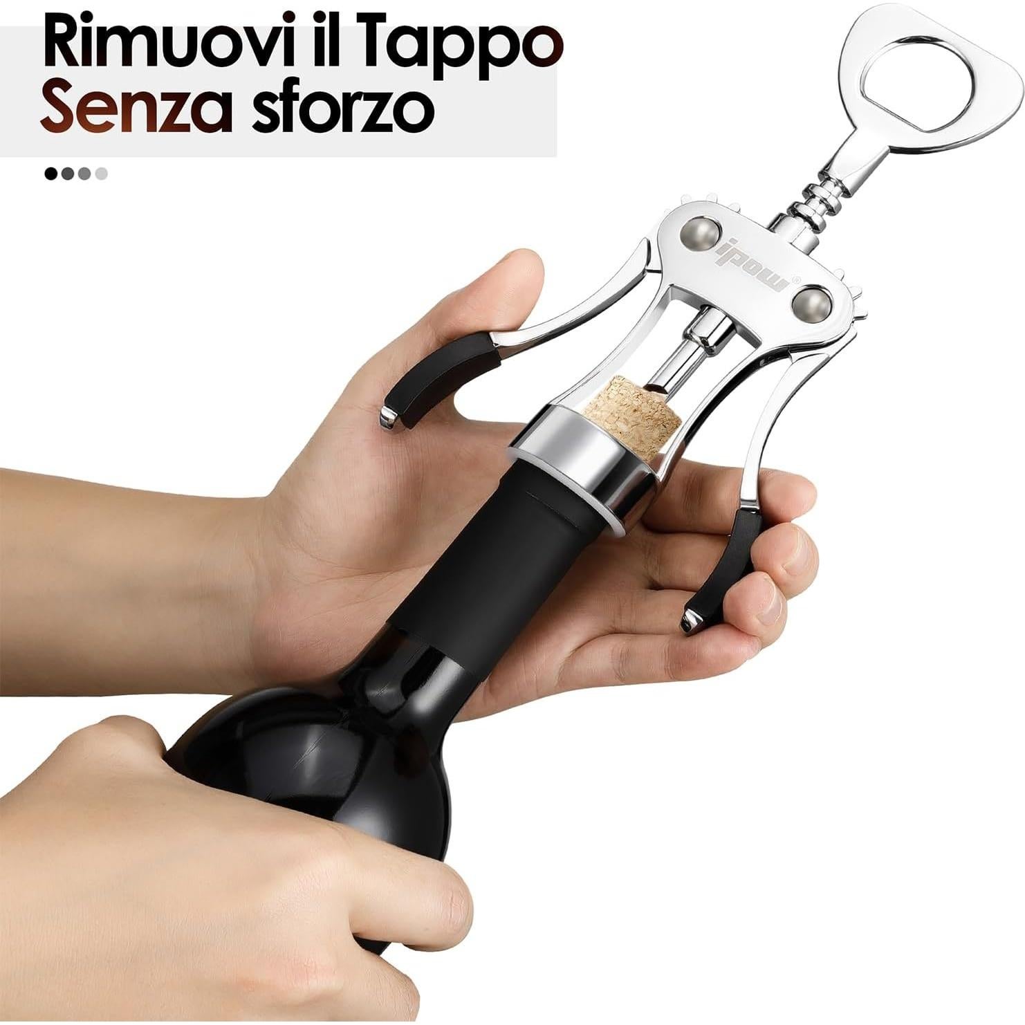 Abridor de Vino IPOW WS01 Multifuncional Plateado