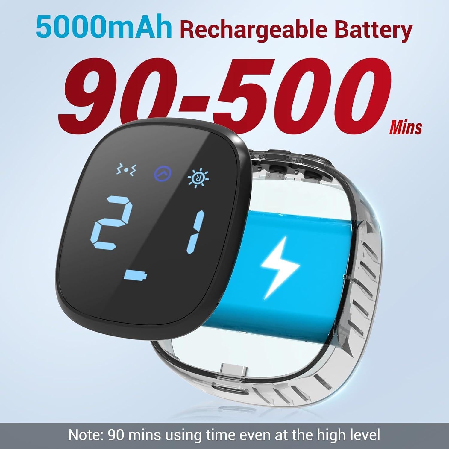 Faja de Terapia de Luz Roja Comfytemp para Rodilla Inalámbrica