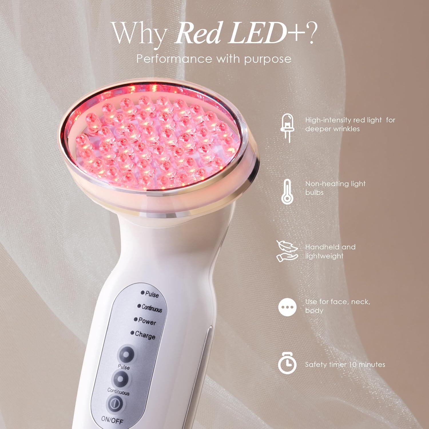 Terapia LED Roja Project E Beauty | Anti-Envejecimiento | Portátil