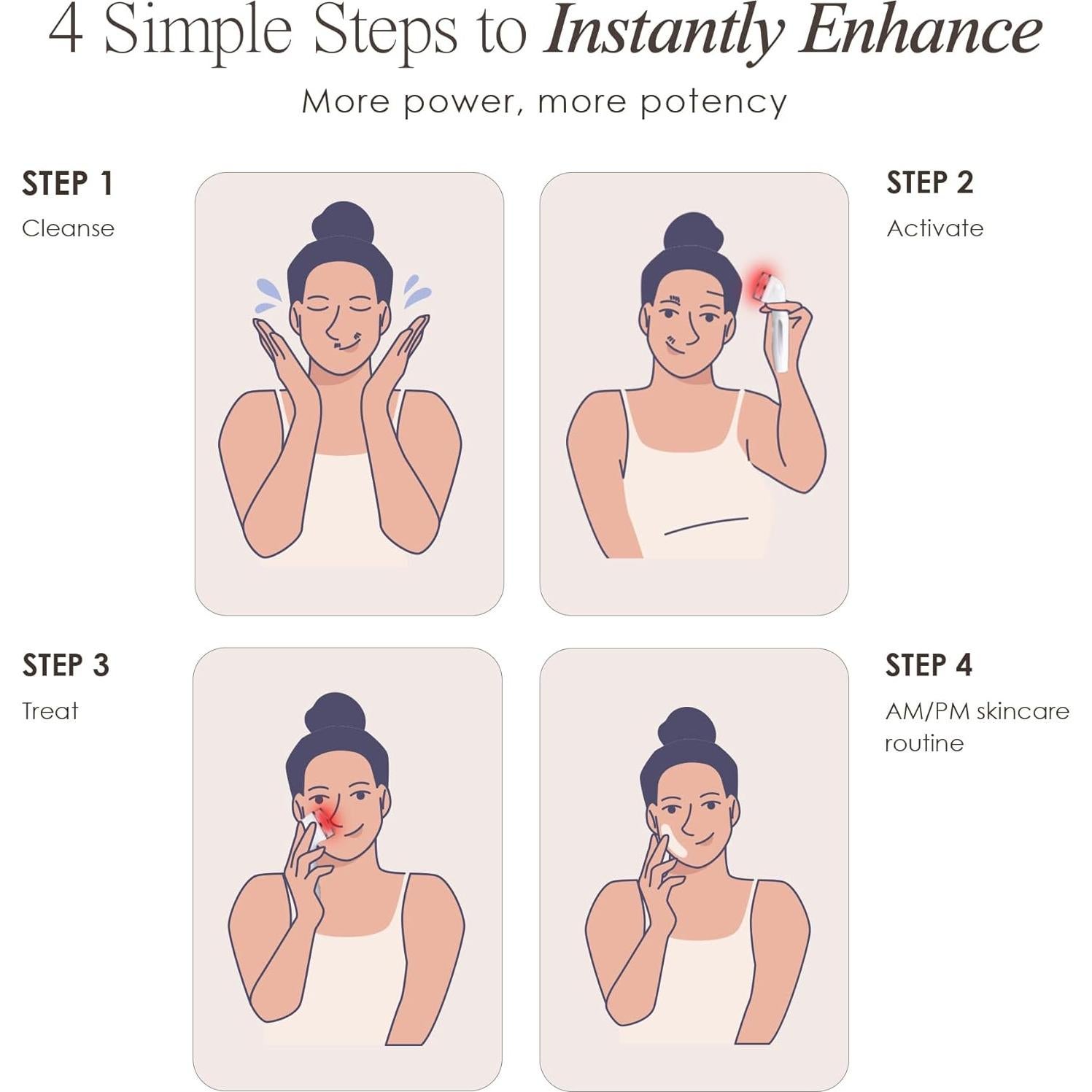 Terapia LED Roja Project E Beauty | Anti-Envejecimiento | Portátil