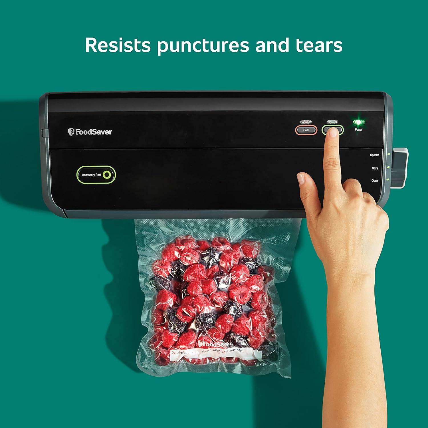 Bolsas de Sellado al Vacío FoodSaver 120 Unidades 20x28 cm