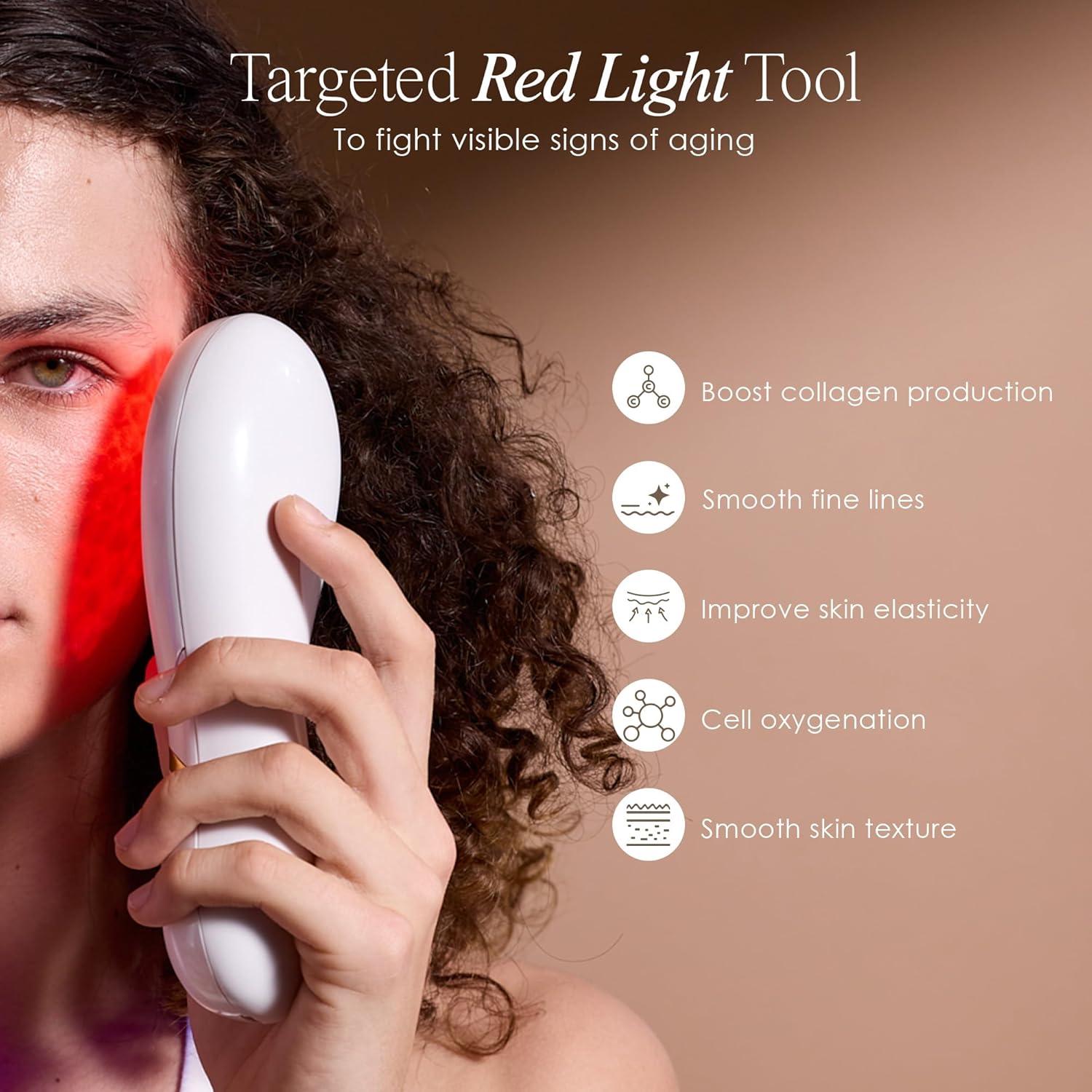 LumaGlow Luz LED Roja Project E Beauty - Terapia Antienvejecimiento