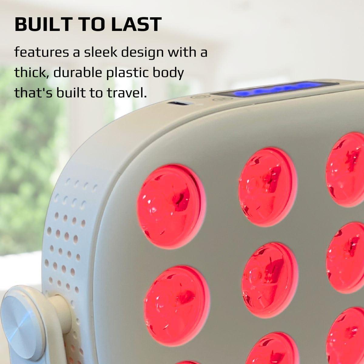 Kit Terapia Luz Roja Portátil First Round FRP 650nm 850nm