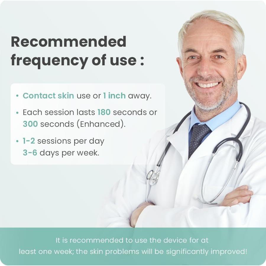 Terapia de Luz Roja Lifezoom NIR2 para Labios y Piel