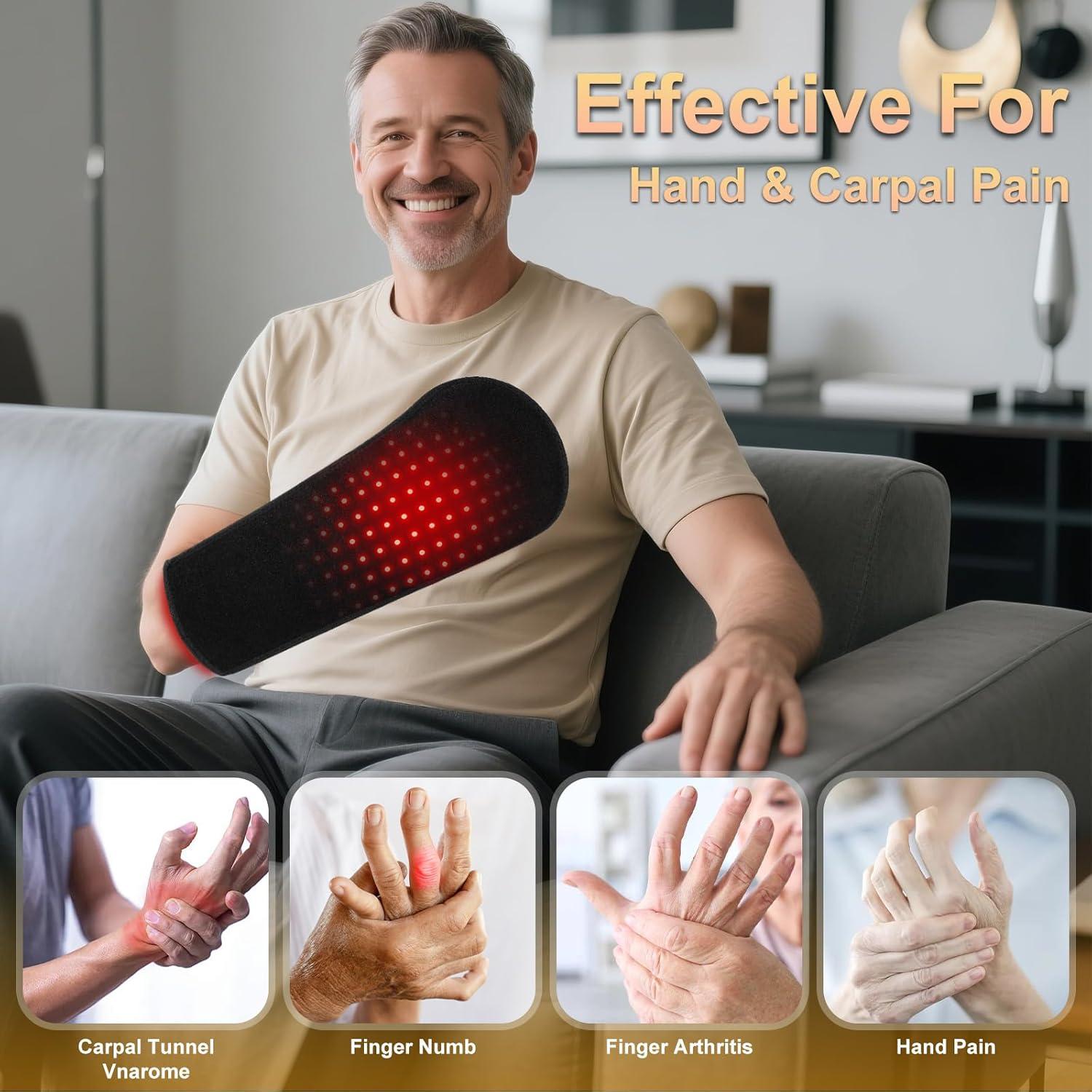 Terapia de Luz Roja Dowceivm para Manos y Cuerpo 150 LEDs