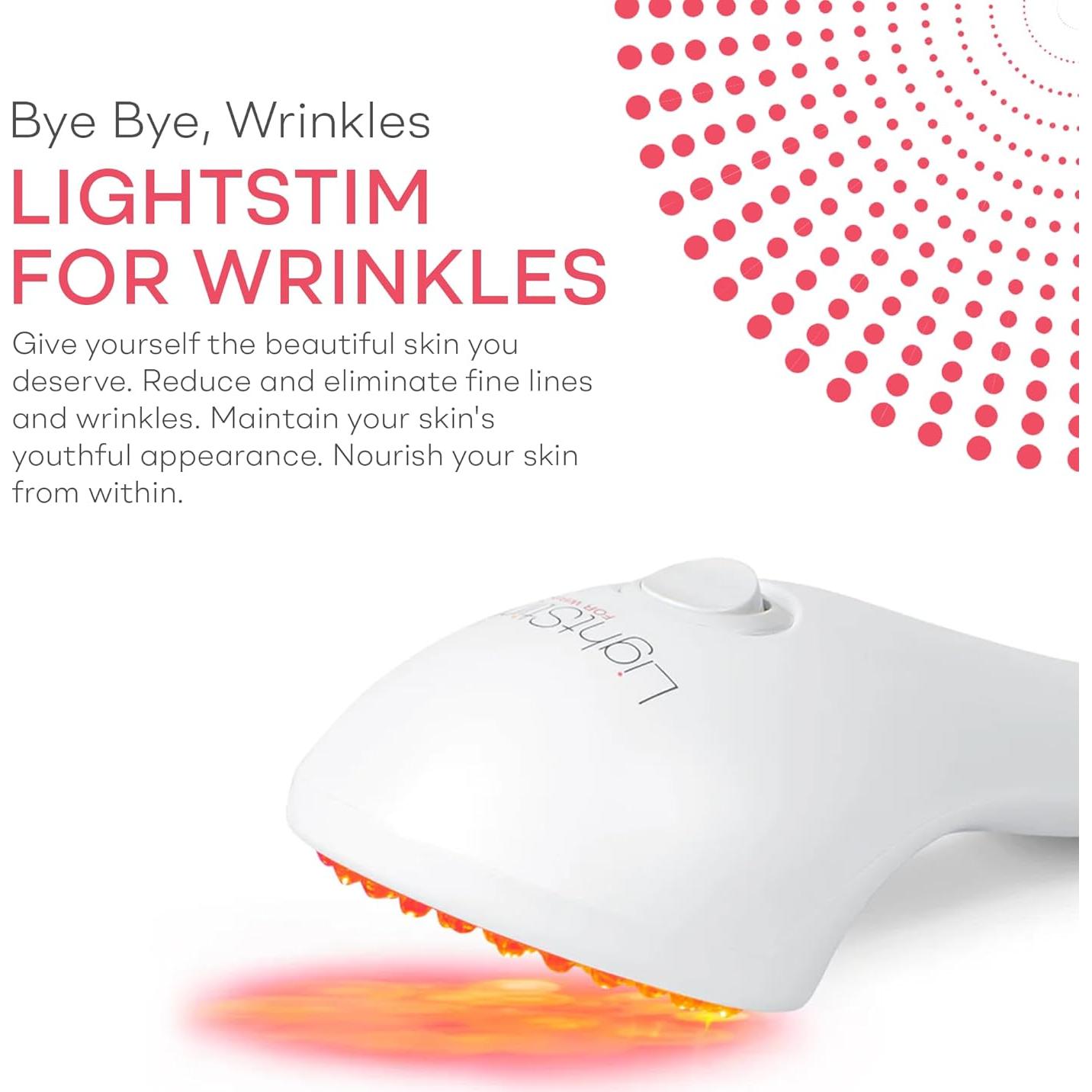 LightStim para Arrugas - Dispositivo Antienvejecimiento 22x7.6cm