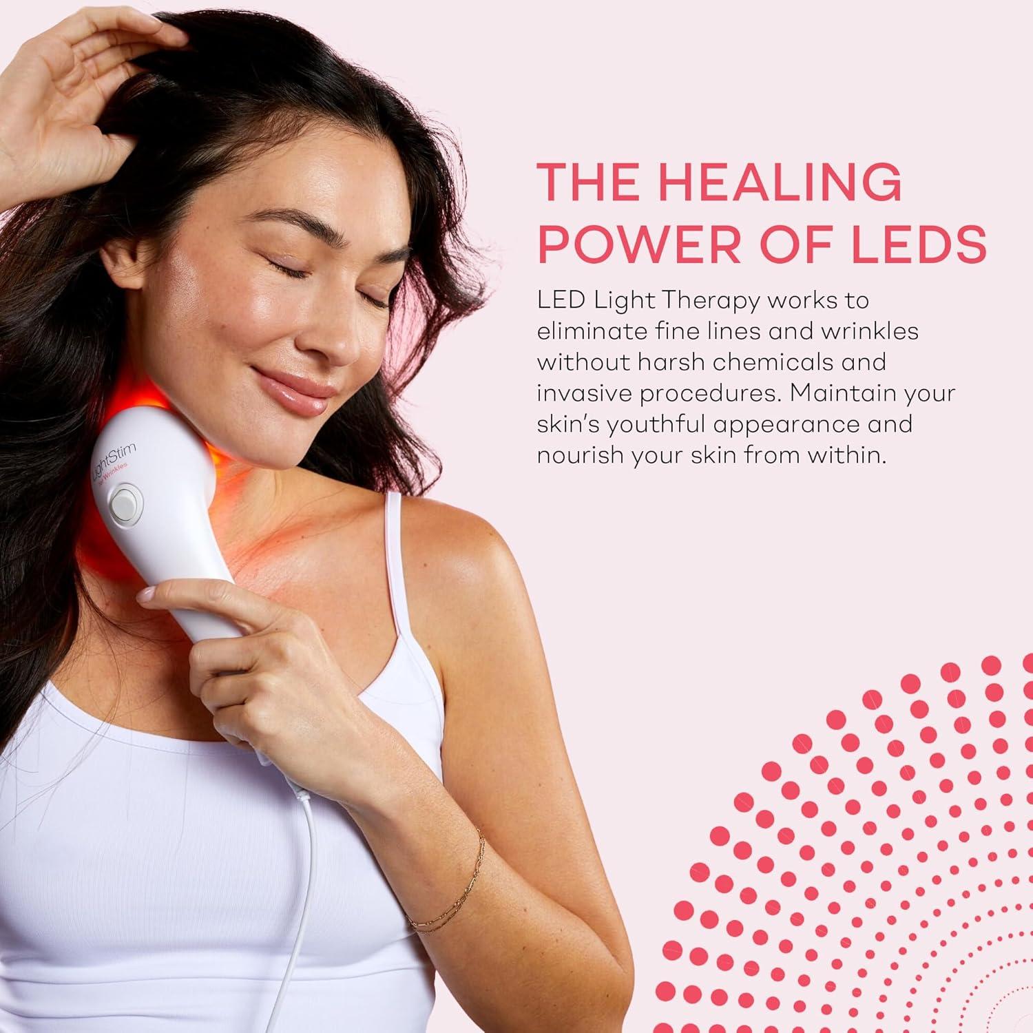 LightStim para Arrugas - Dispositivo Antienvejecimiento 22x7.6cm