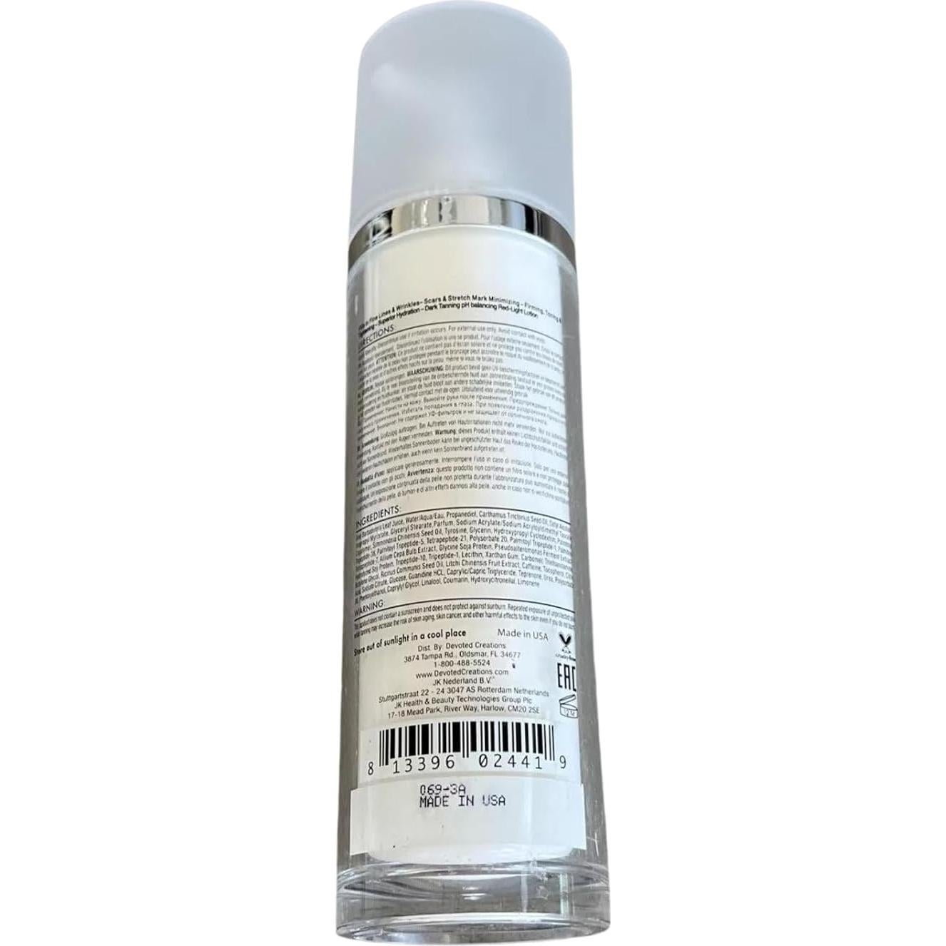 Loción Bronceadora 2 en 1 Collagenetics 200ml Terapia Luz Roja