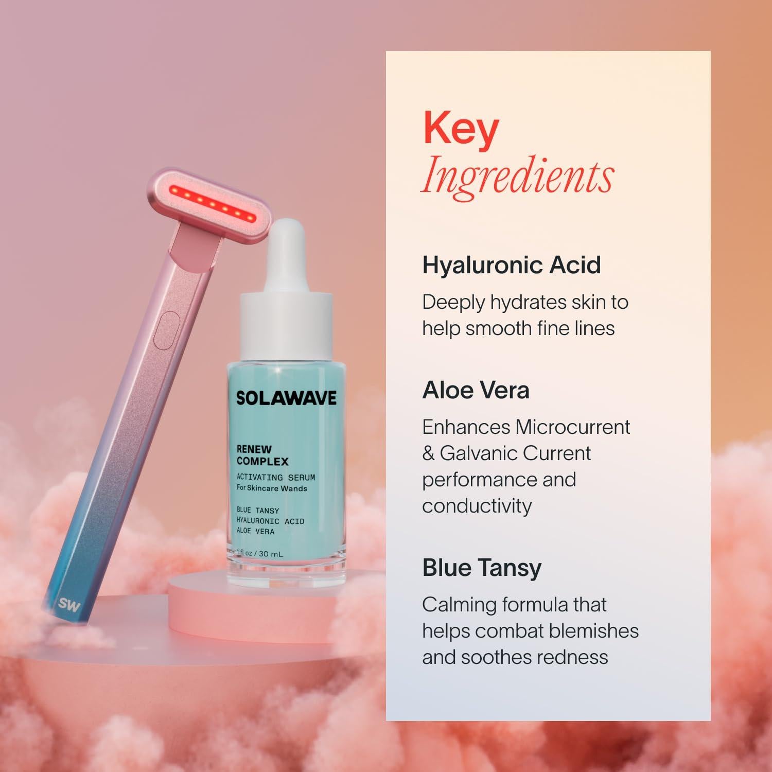 Suero Renew Solawave 29,57 ml para Cara y Cuello Antienvejecimiento