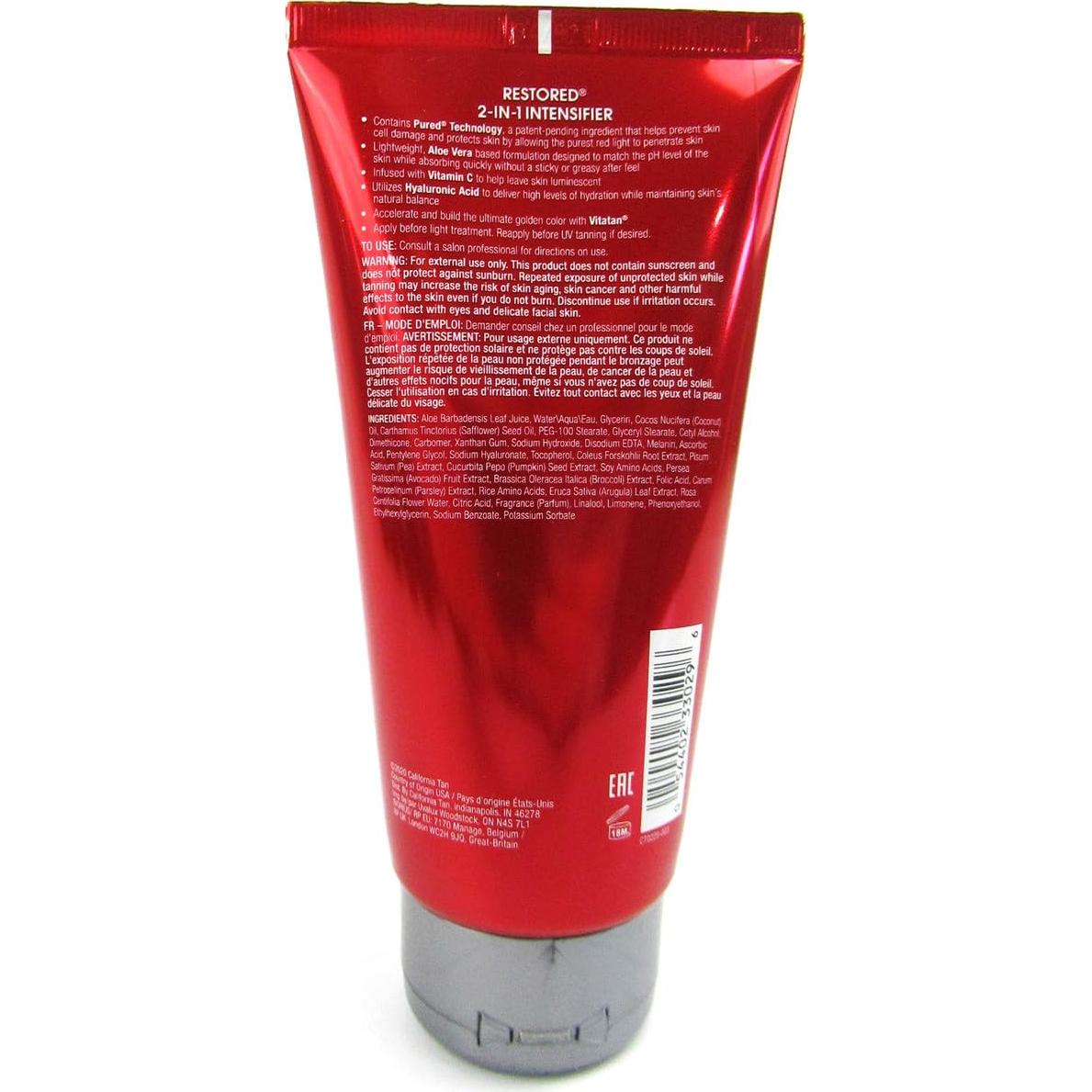 California Tan Restored 2-en-1 Intensificador Bronceado 170g