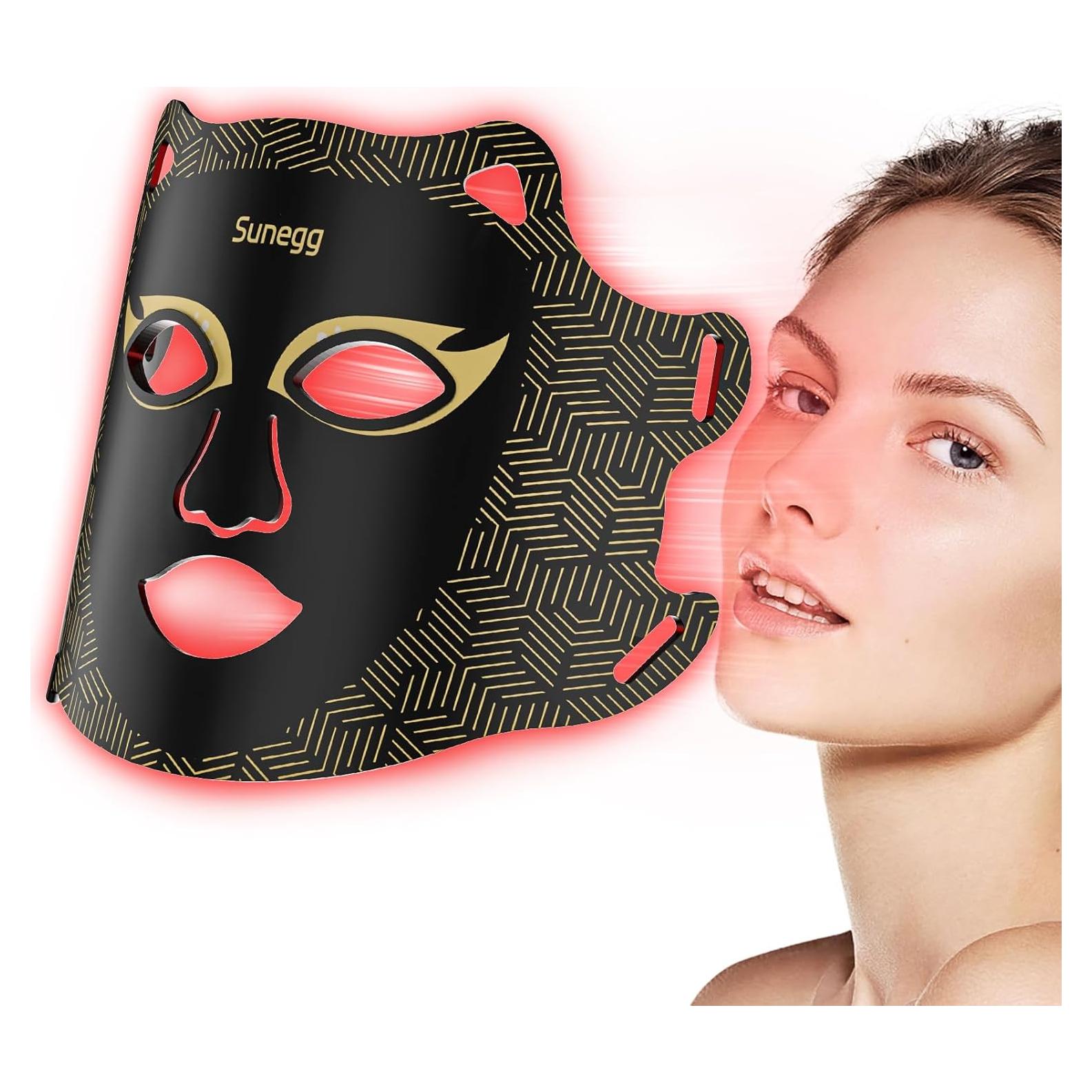 Máscara de Terapia de Luz LED Sunegg FM-01 para Cuidado Facial
