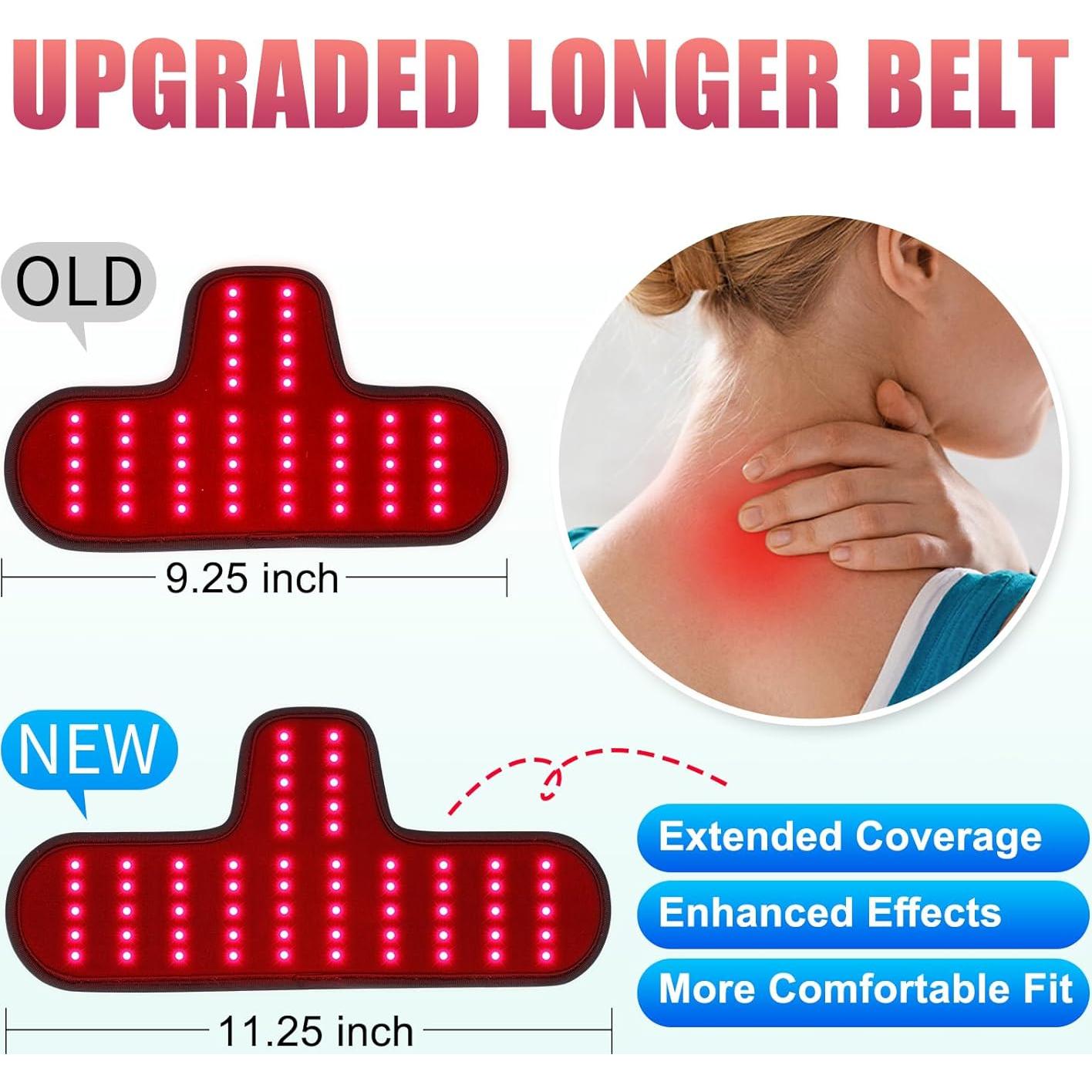 Cinturón de Terapia de Luz Roja Tamthna 5000mAh Infrarrojo