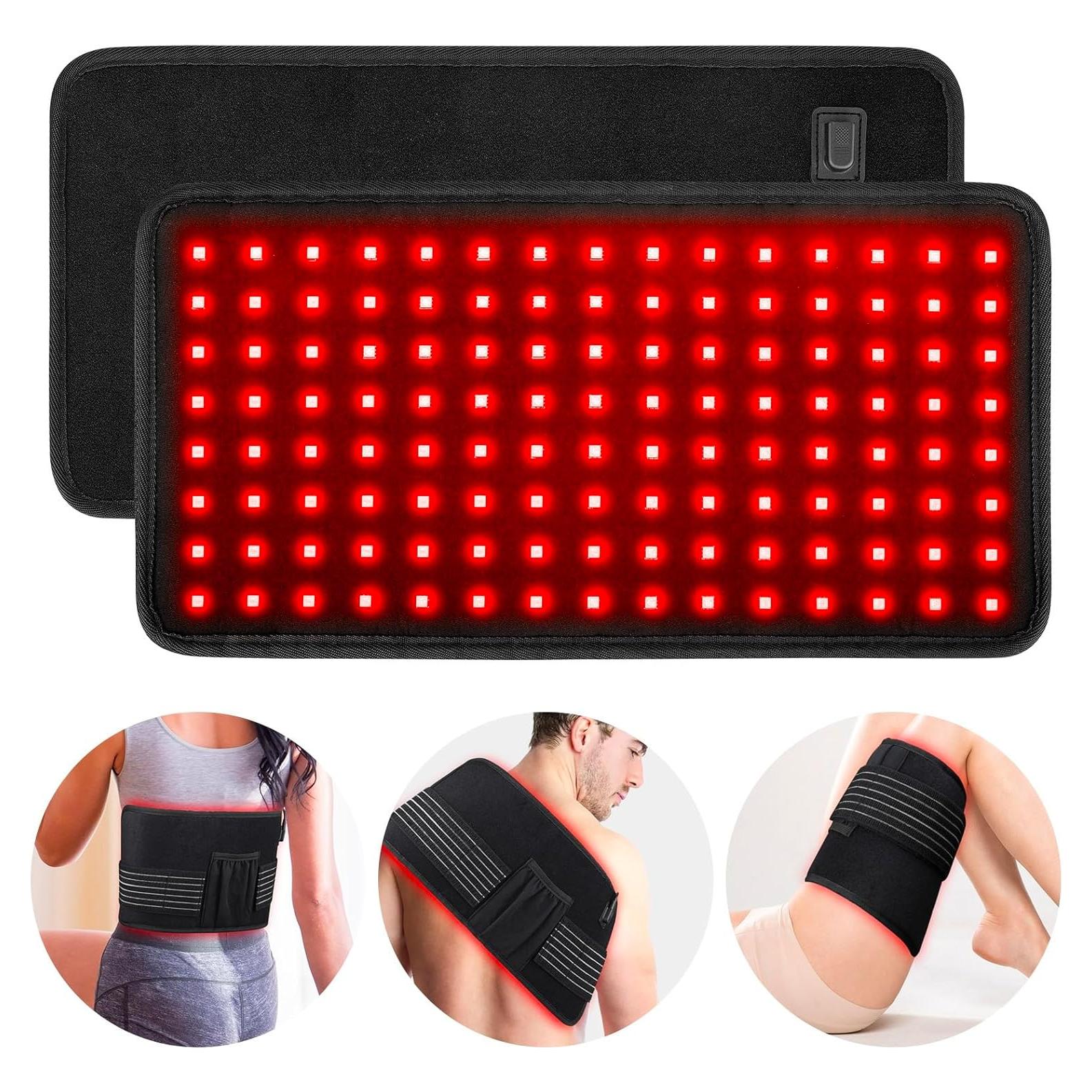 Almohadilla de Terapia de Luz Roja T60 Cinlinso 40x20cm Alivio Dolor